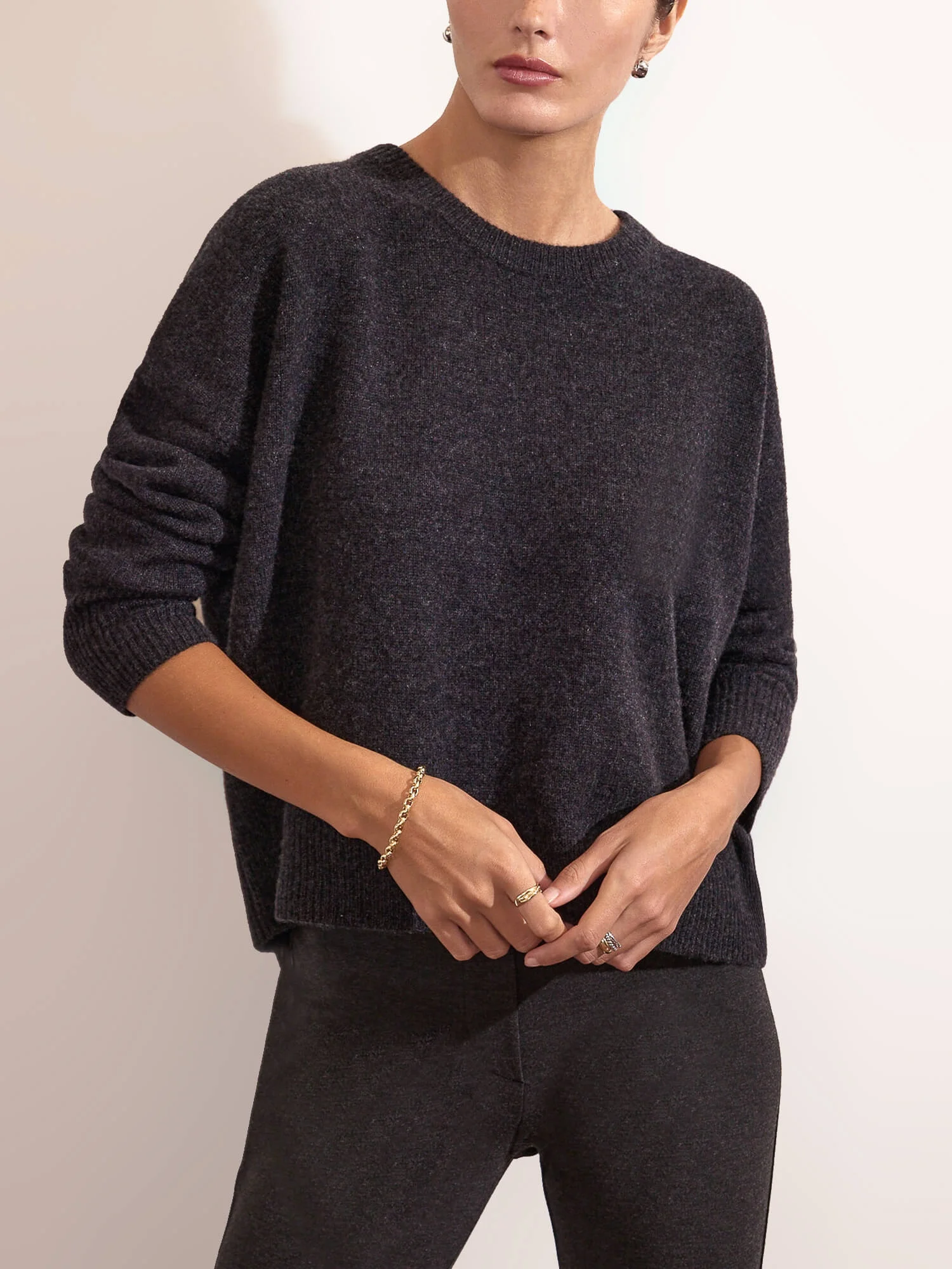 The Everyday Cashmere Bright Crew - 1