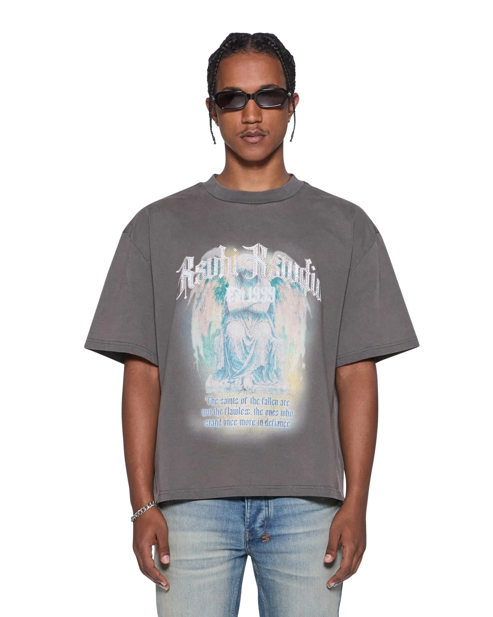 KSAINT EKCESS SS TEE CHARCOAL - 1