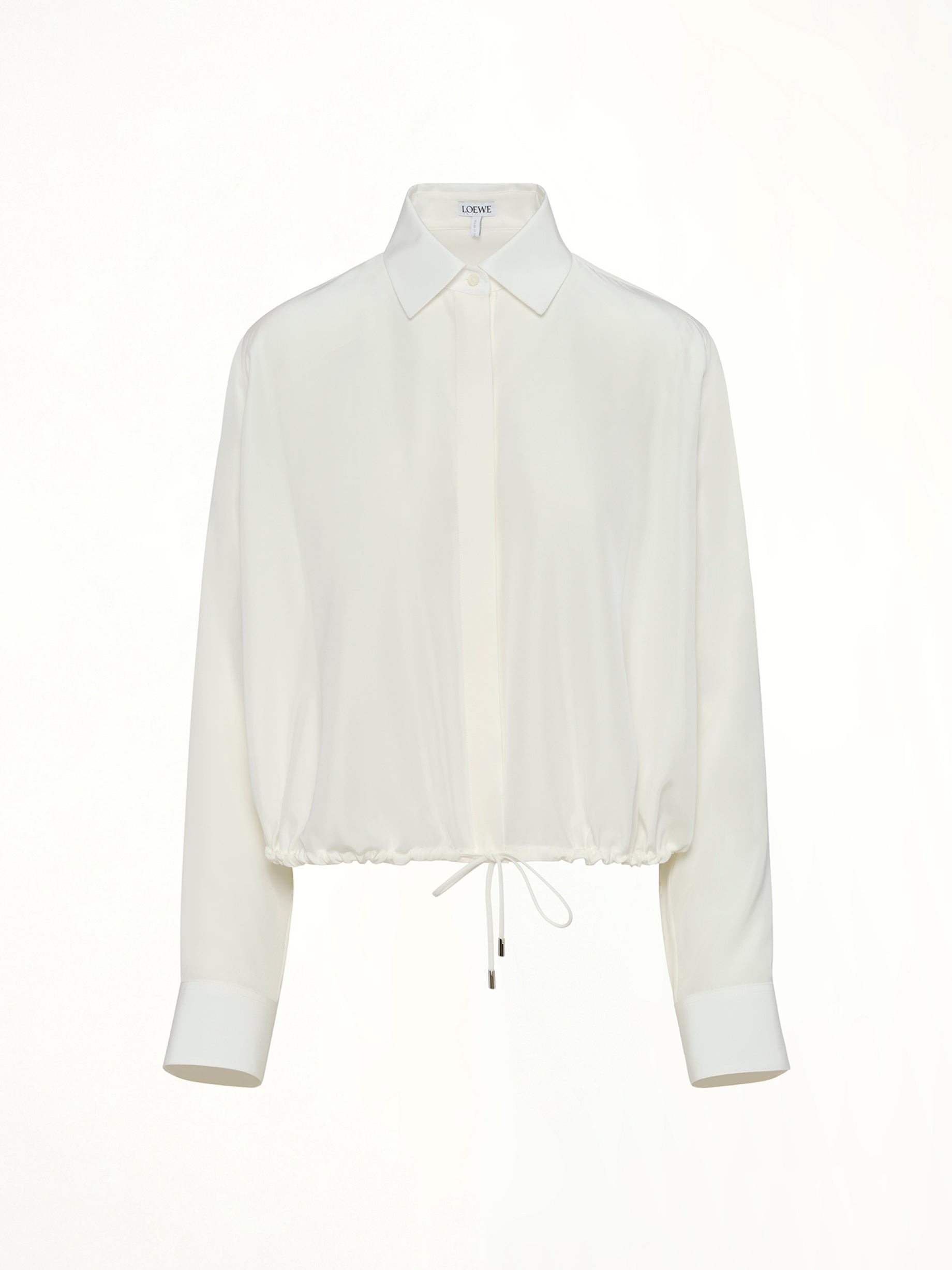 Balloon Shirt in White - 2