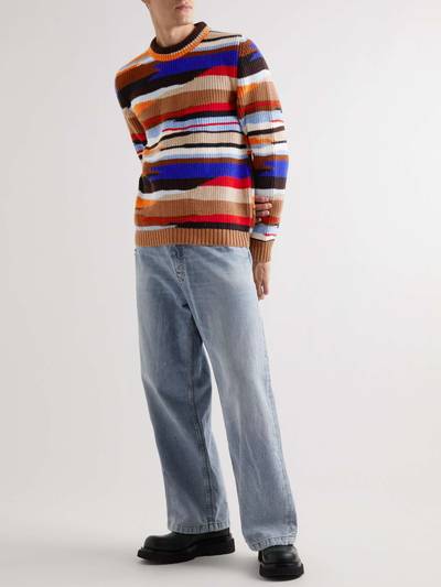 Missoni Striped Intarsia Wool Sweater outlook