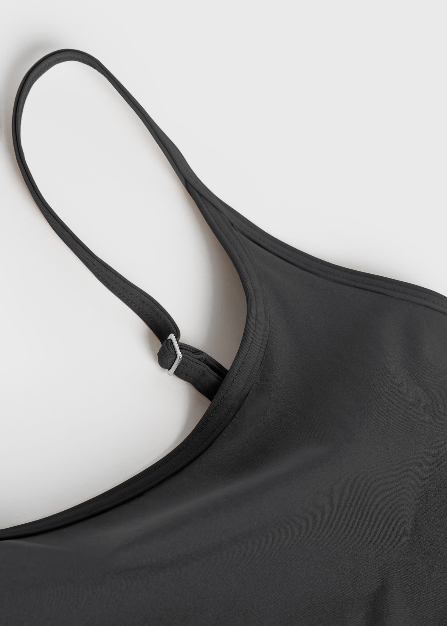 Square-neck swimsuit anthracite - 6