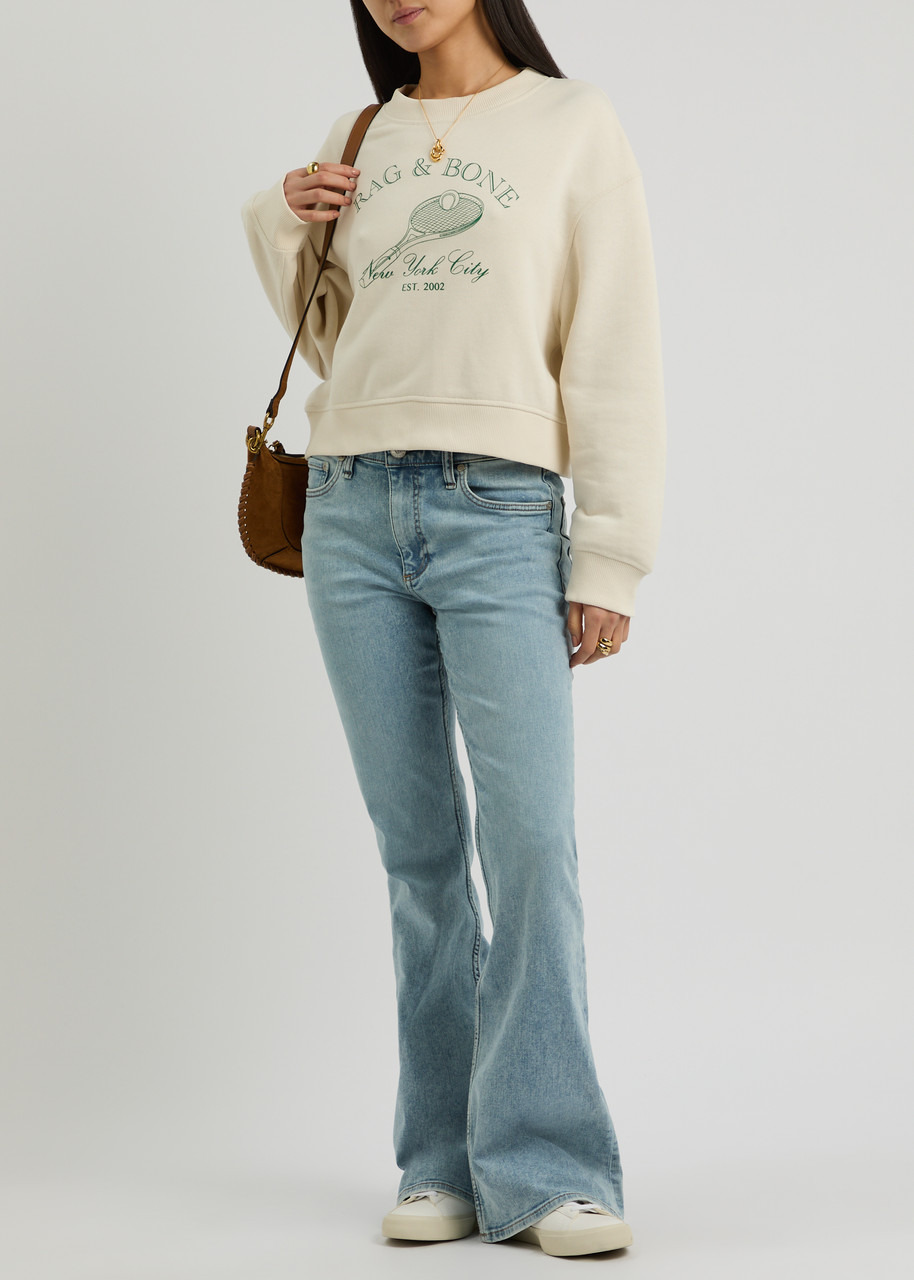 Rag & Bone Logo Printed Cotton-blend Sweatshirt - 4