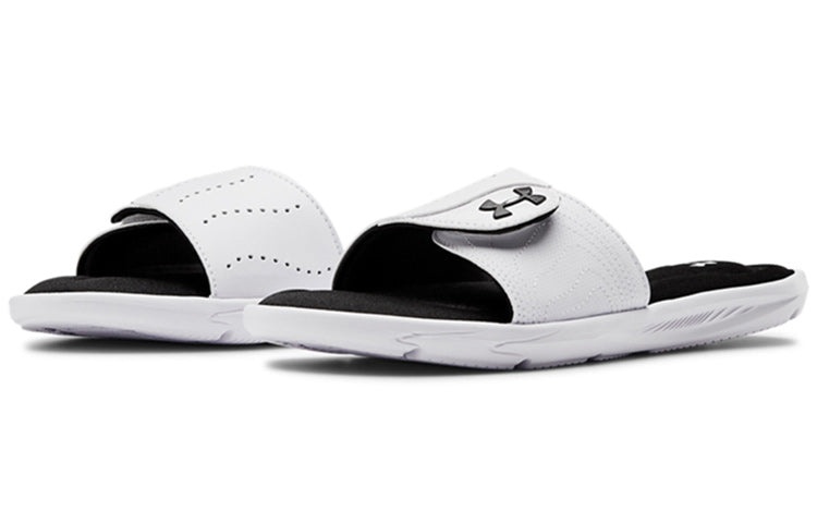 (WMNS) Under Armour Ignite 9 Slide 'White' 3022717-100 - 3