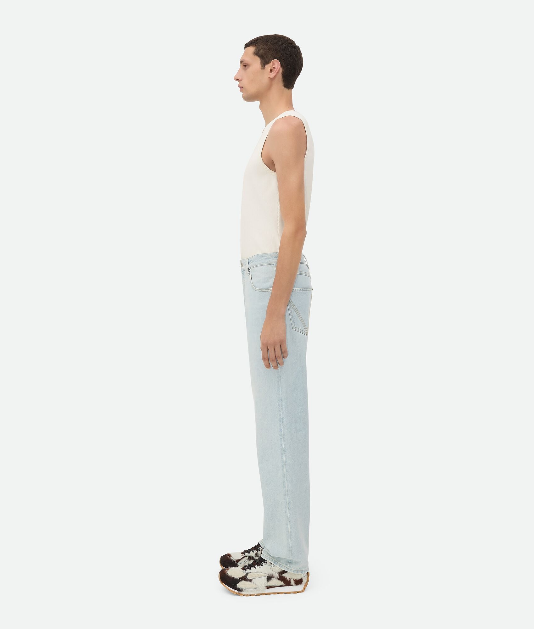 Extra Bleached Straight Jeans - 2