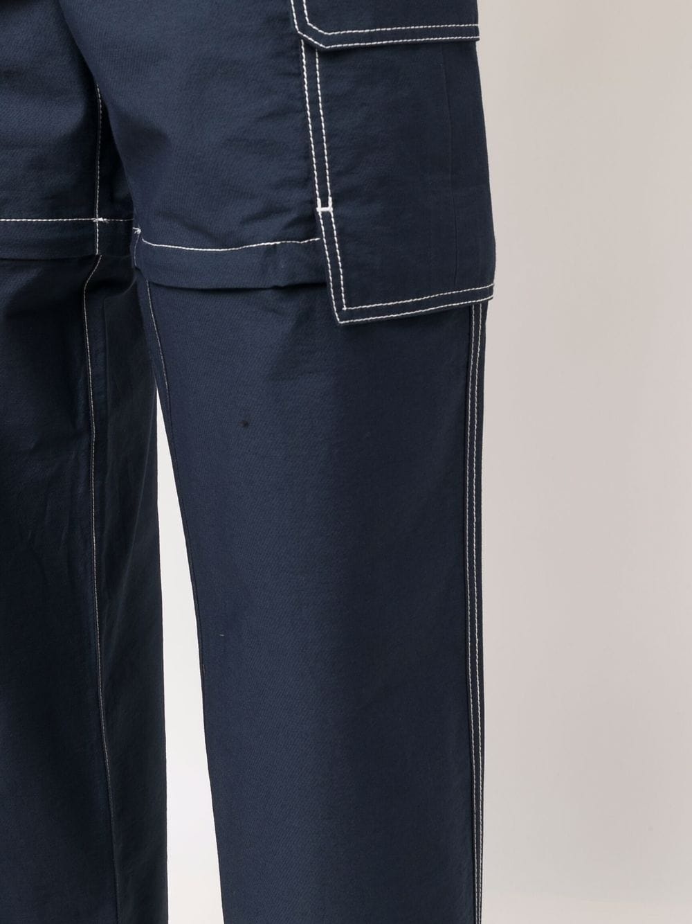 high-rise detachable jeans - 5