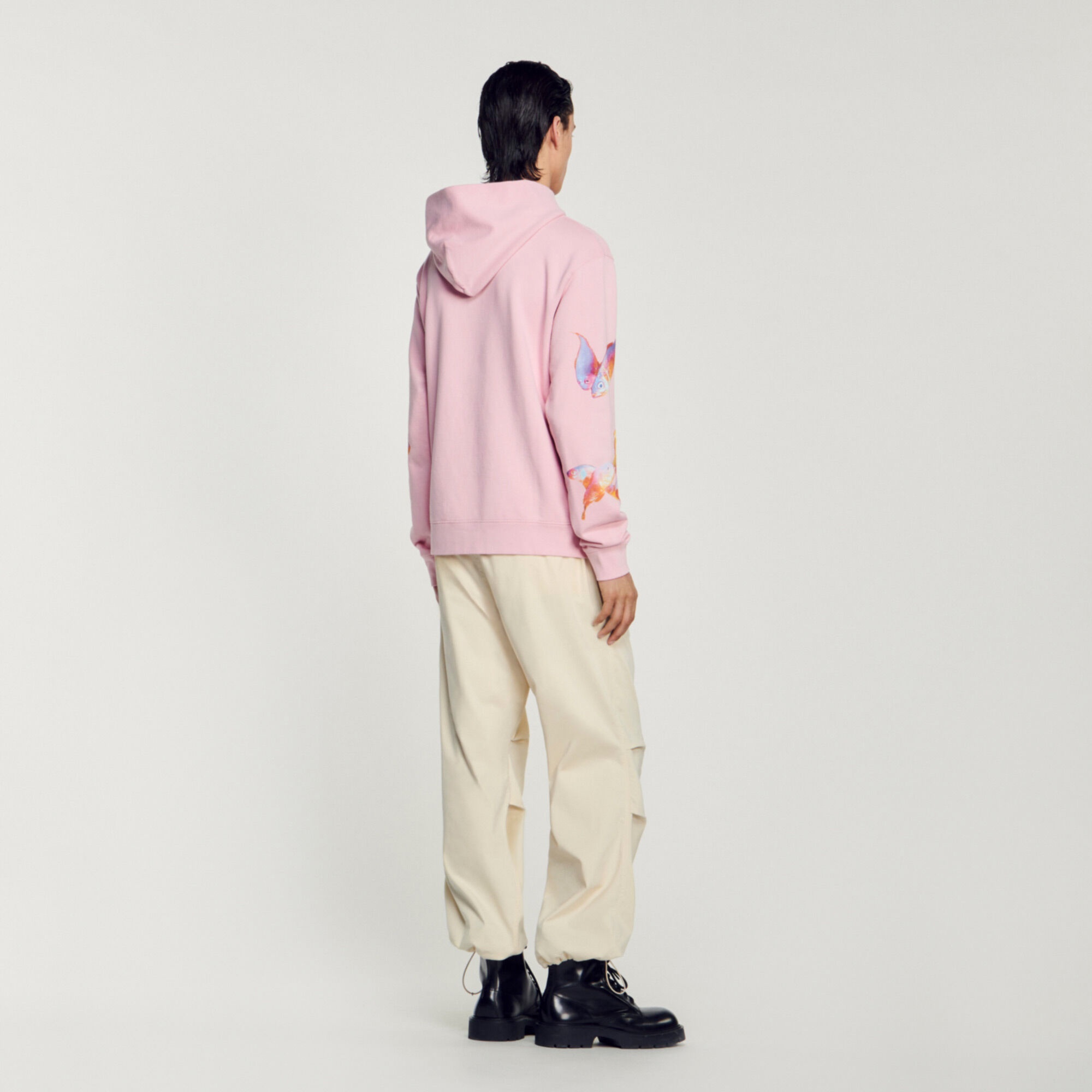 HOODED PRINTED SWEATSHIRT - 6