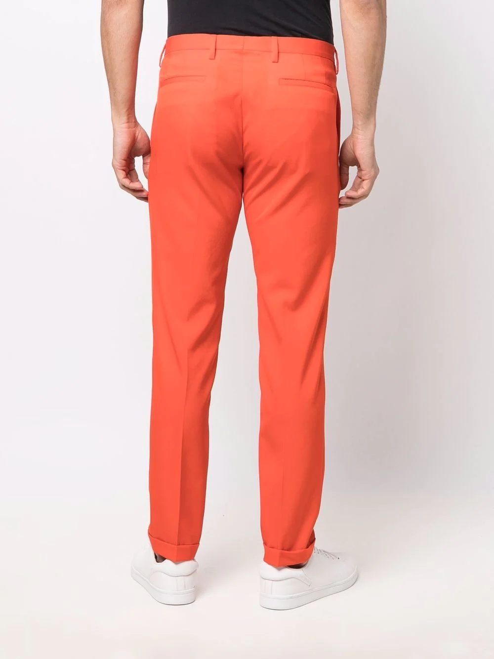 slim-fit tailored trousers - 4