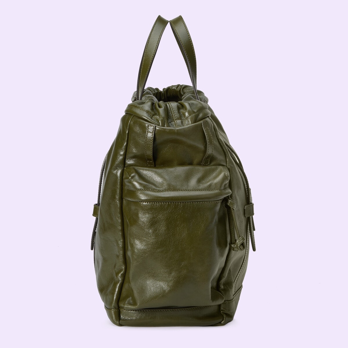 Drawstring tote bag with tonal Double G - 6
