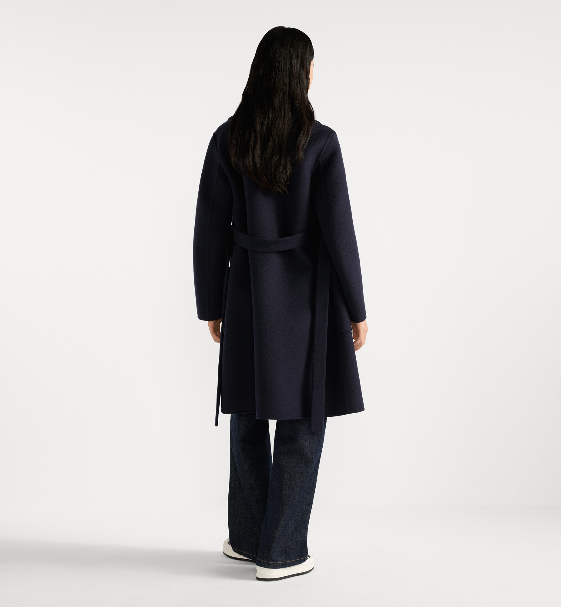 Coat with Belt - 3