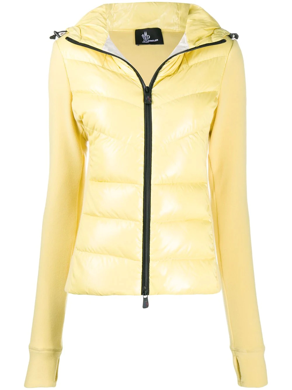 Slimline panelled down jacket - 1