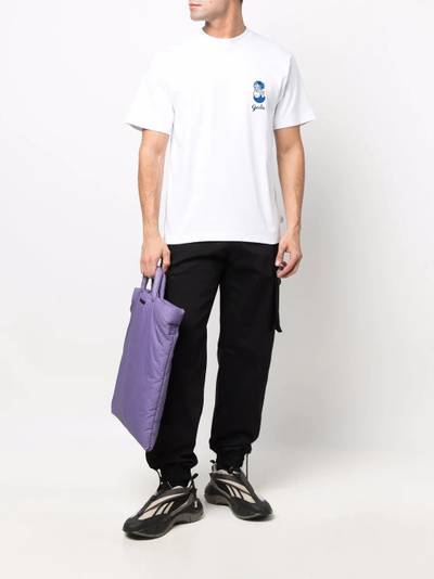 GCDS logo-embroidered cotton T-shirt outlook