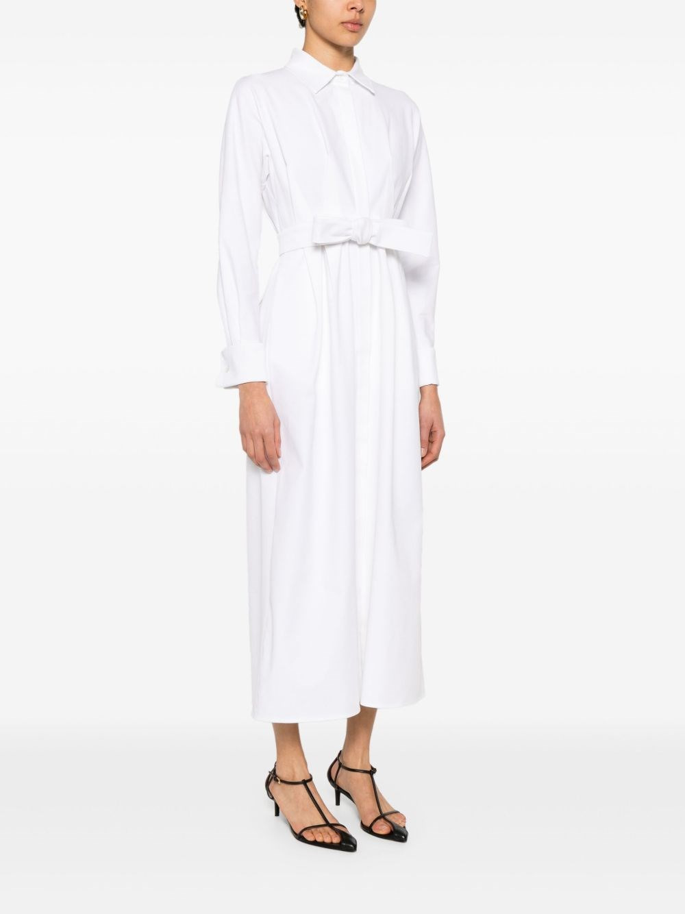 Cotton long shirt dress - 2