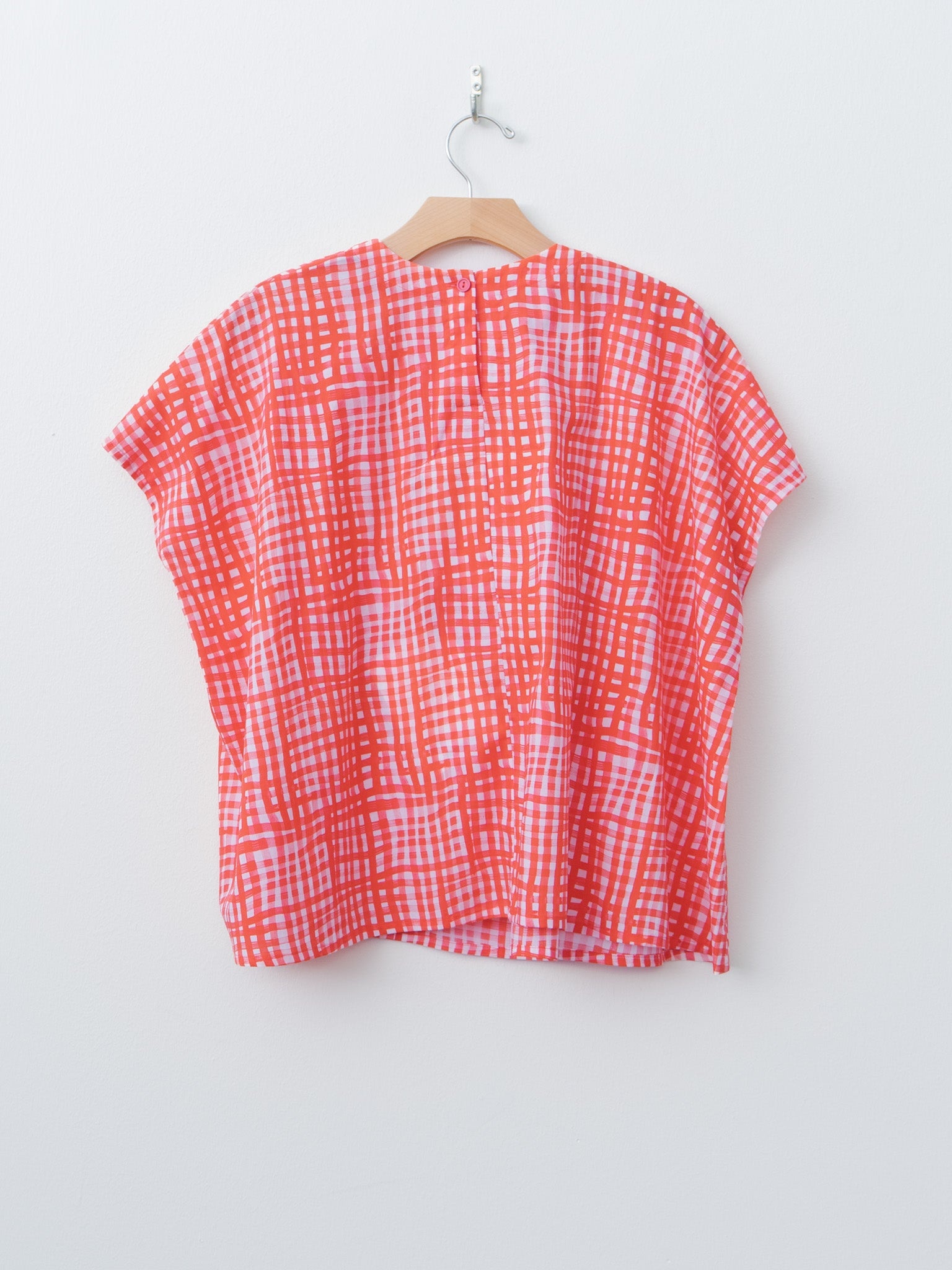 The Poet Top - Painted Check Jam - 6