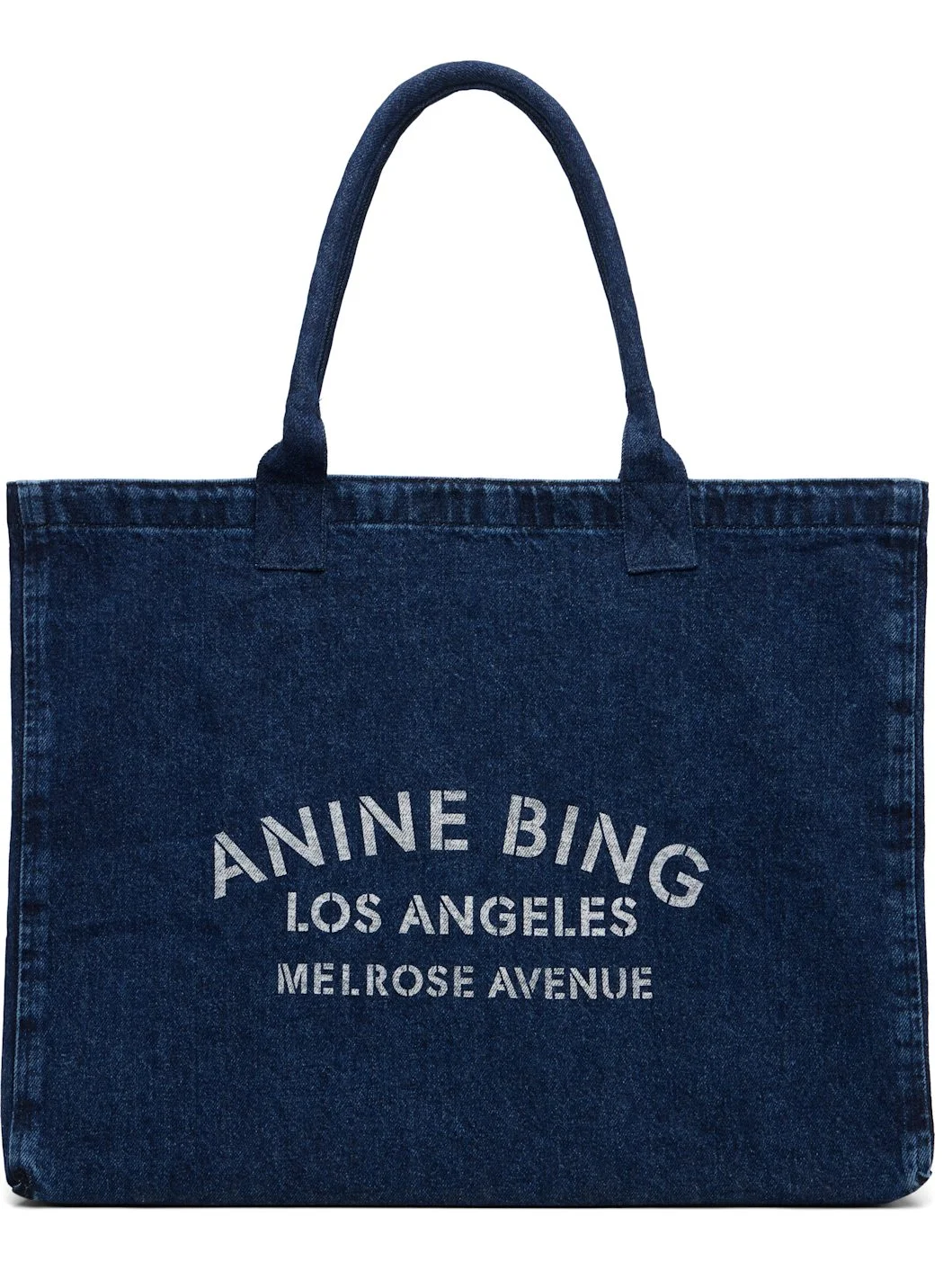 Blue Leo Denim Tote - 1