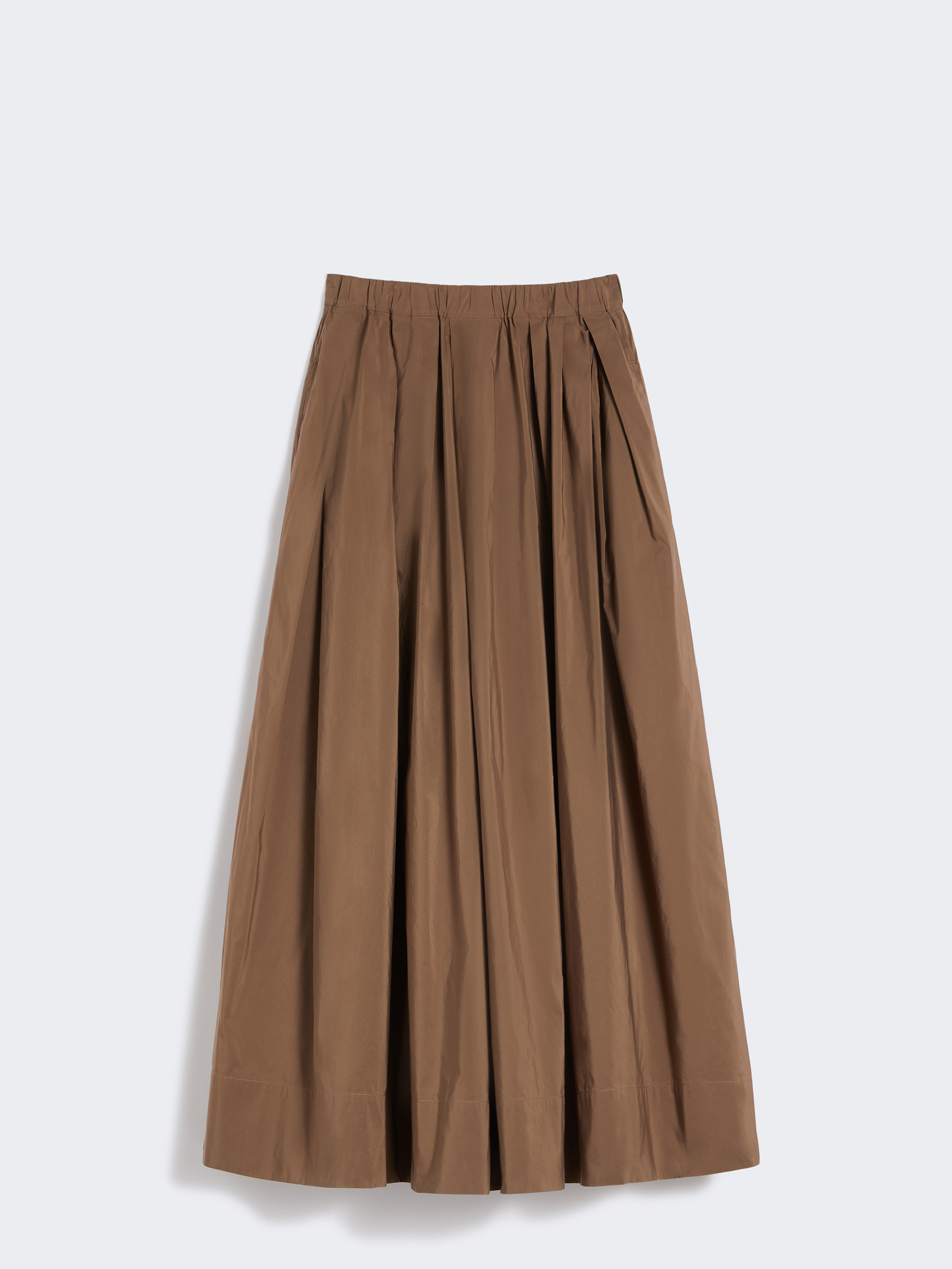 ALOE Cotton micro faille skirt - 1