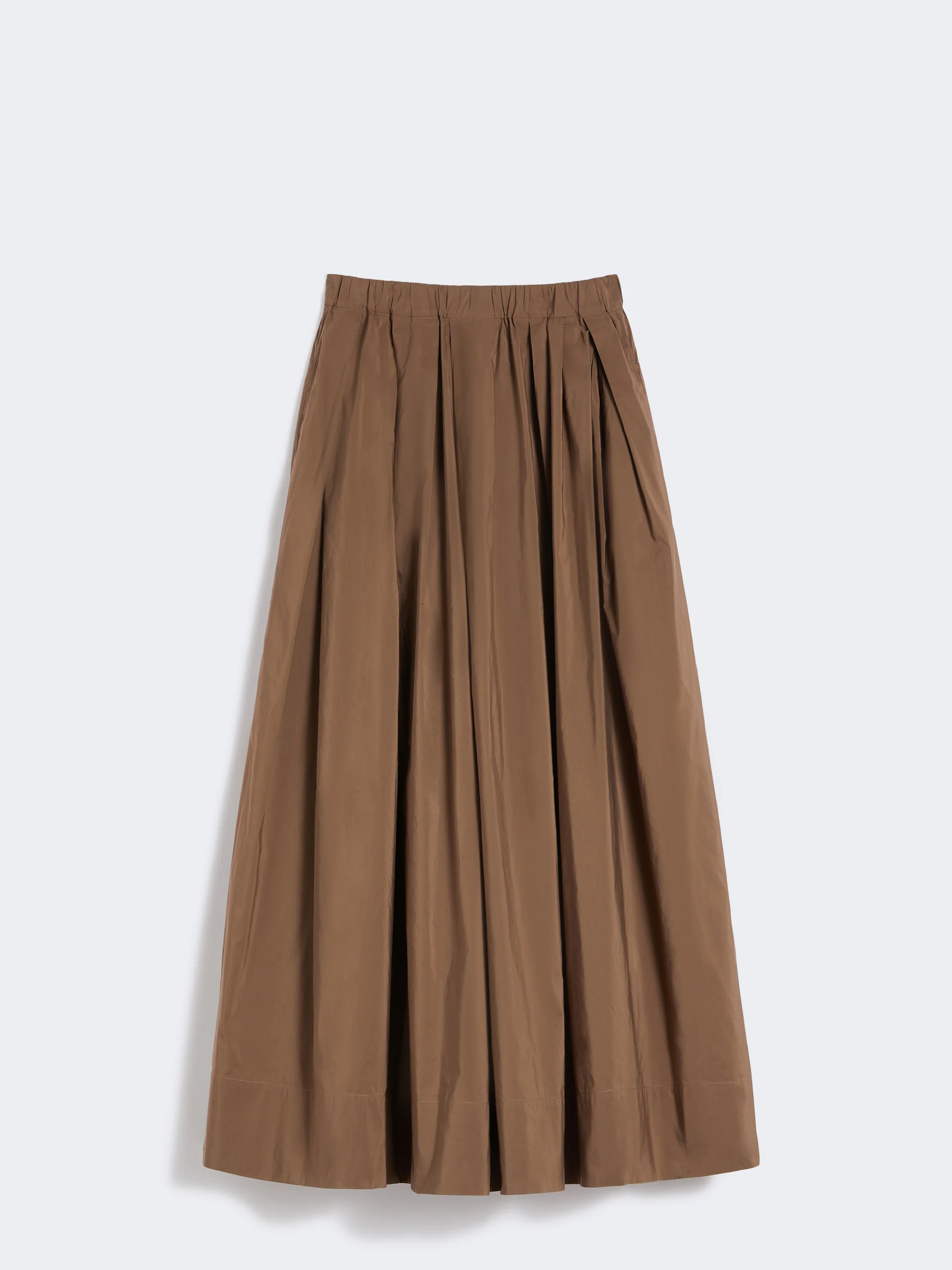 ALOE Cotton micro faille skirt - 1