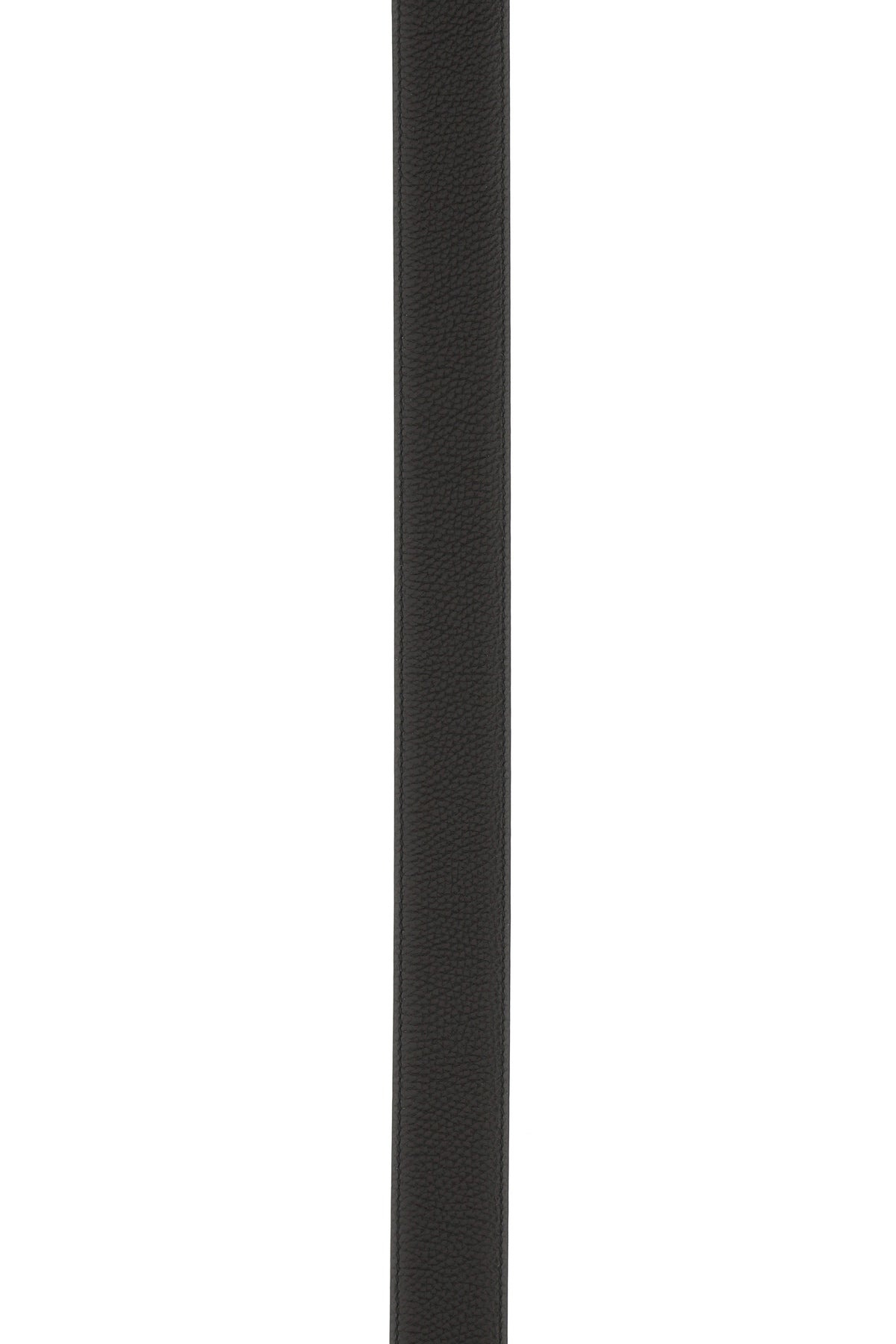 Black leather belt - 3