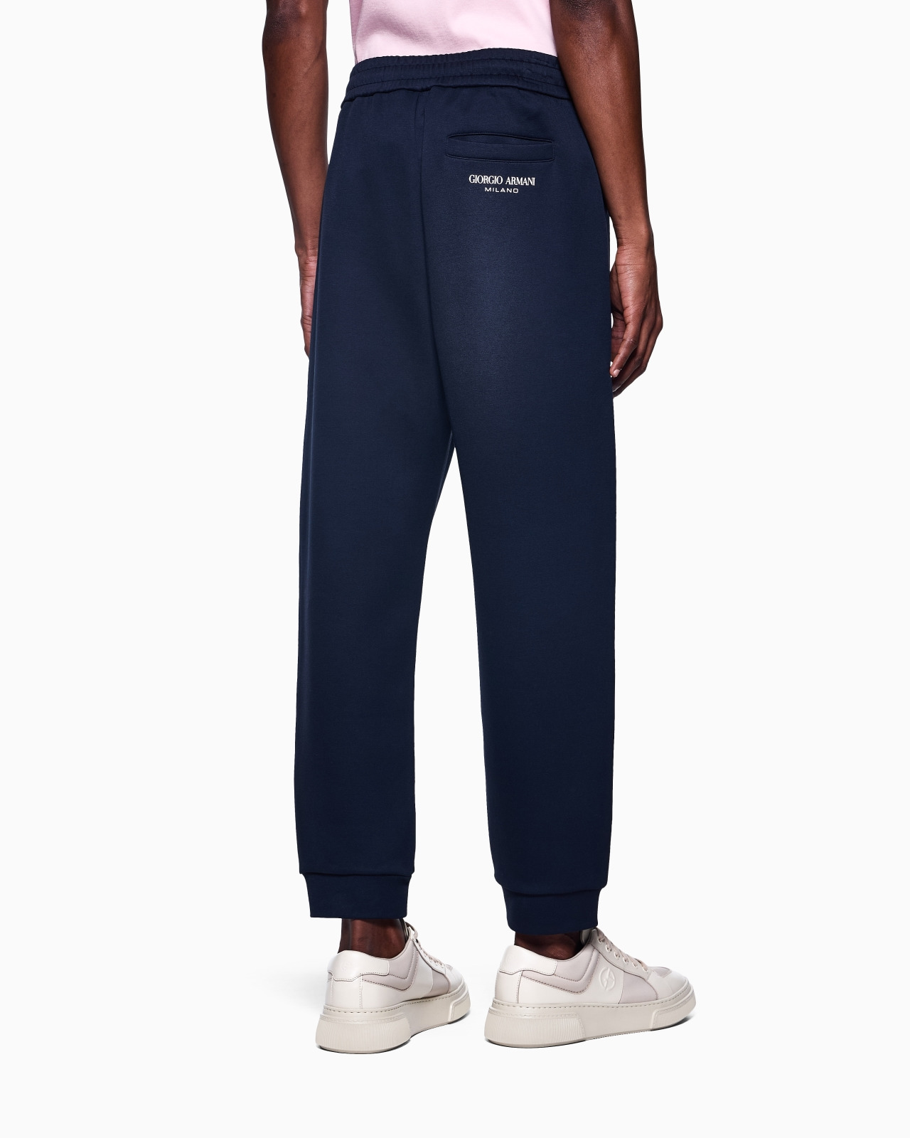 MODAL-BLEND DOUBLE-JERSEY JOGGERS - 3