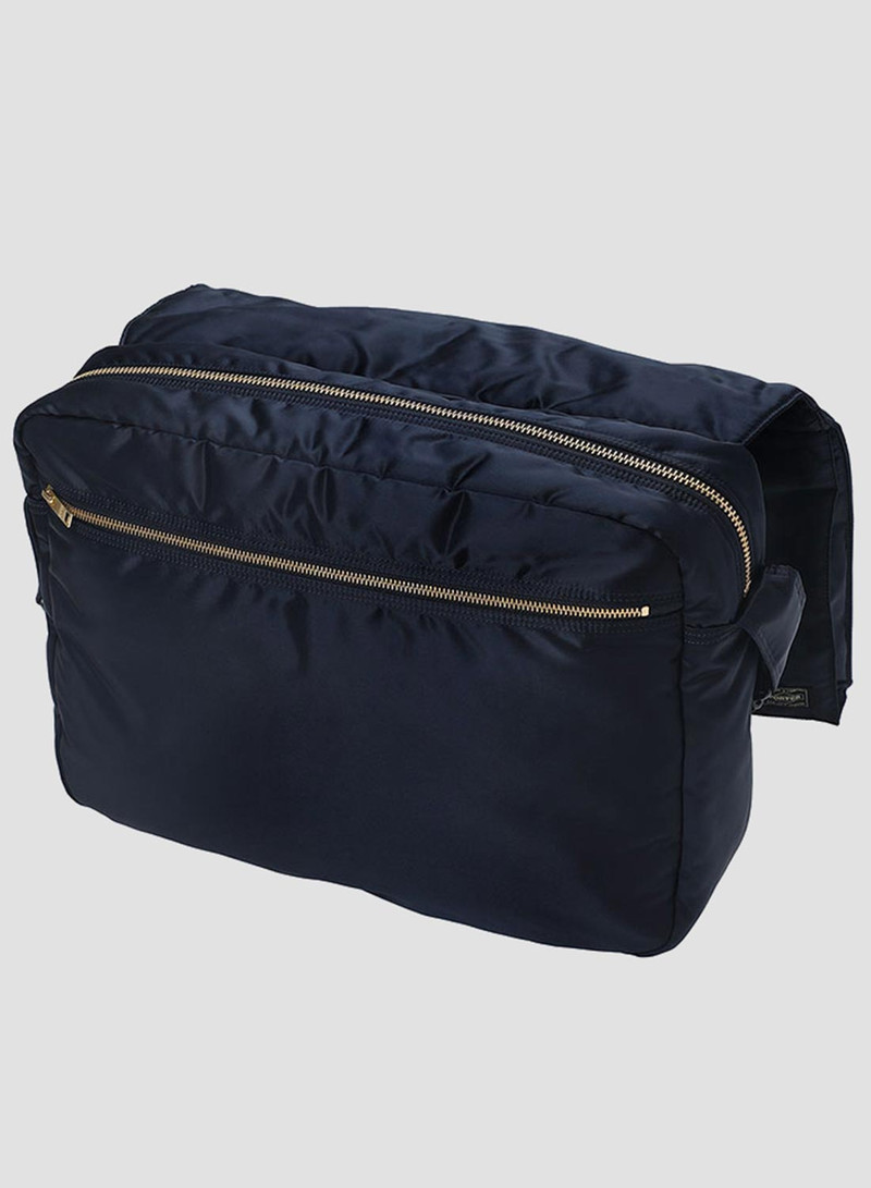 Porter-Yoshida & Co Tanker 2Way Shoulder Bag in Iron Blue 9