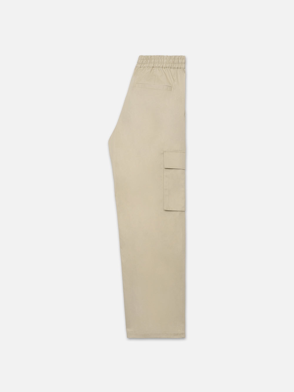 Wide Leg Cargo Pants in Smoke Beige - 3