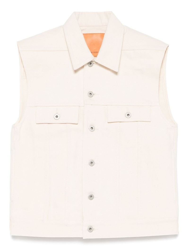 sleeveless trucker jacket 1