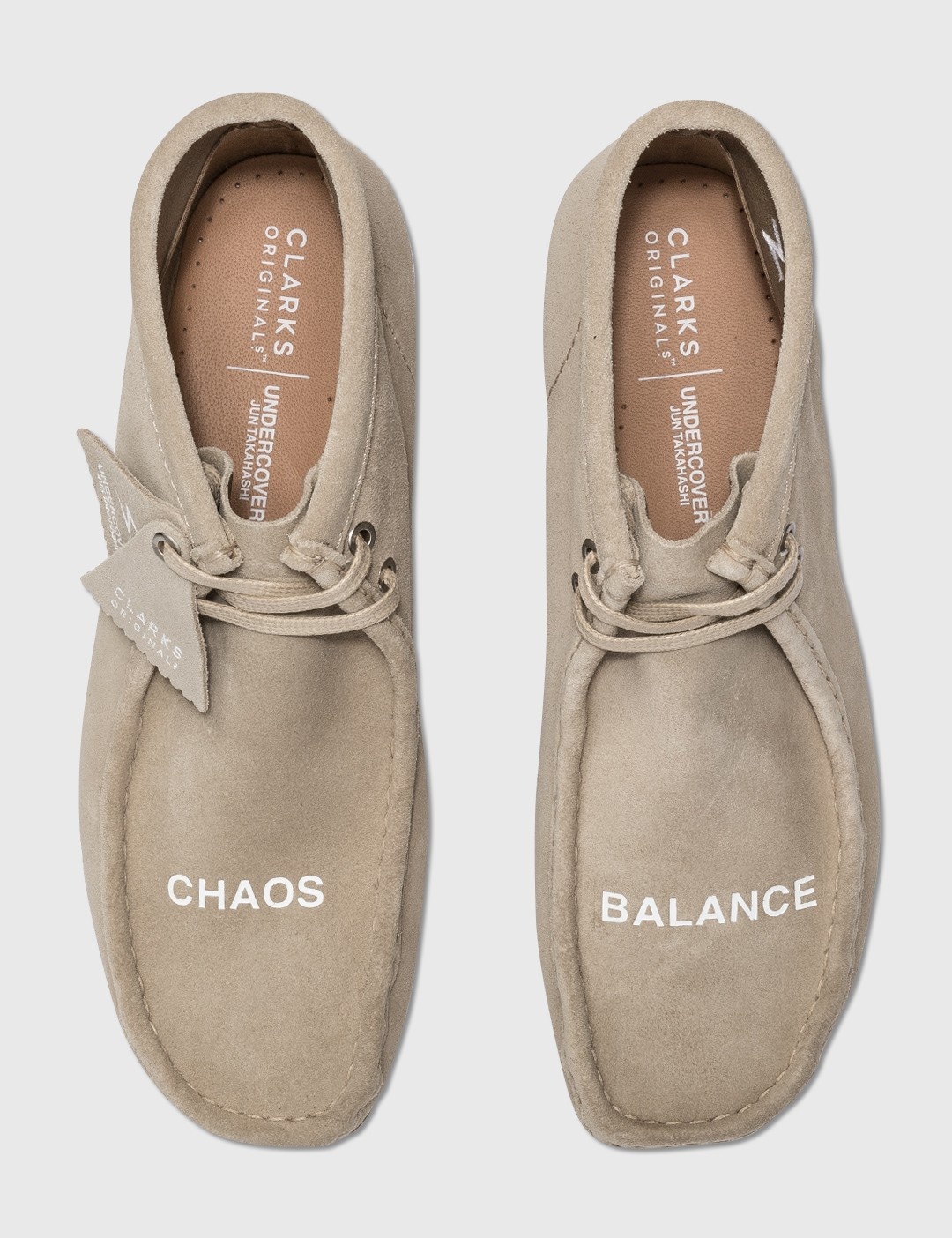 UNDERCOVER X CLARKS WALLABEE BOOTS - 4