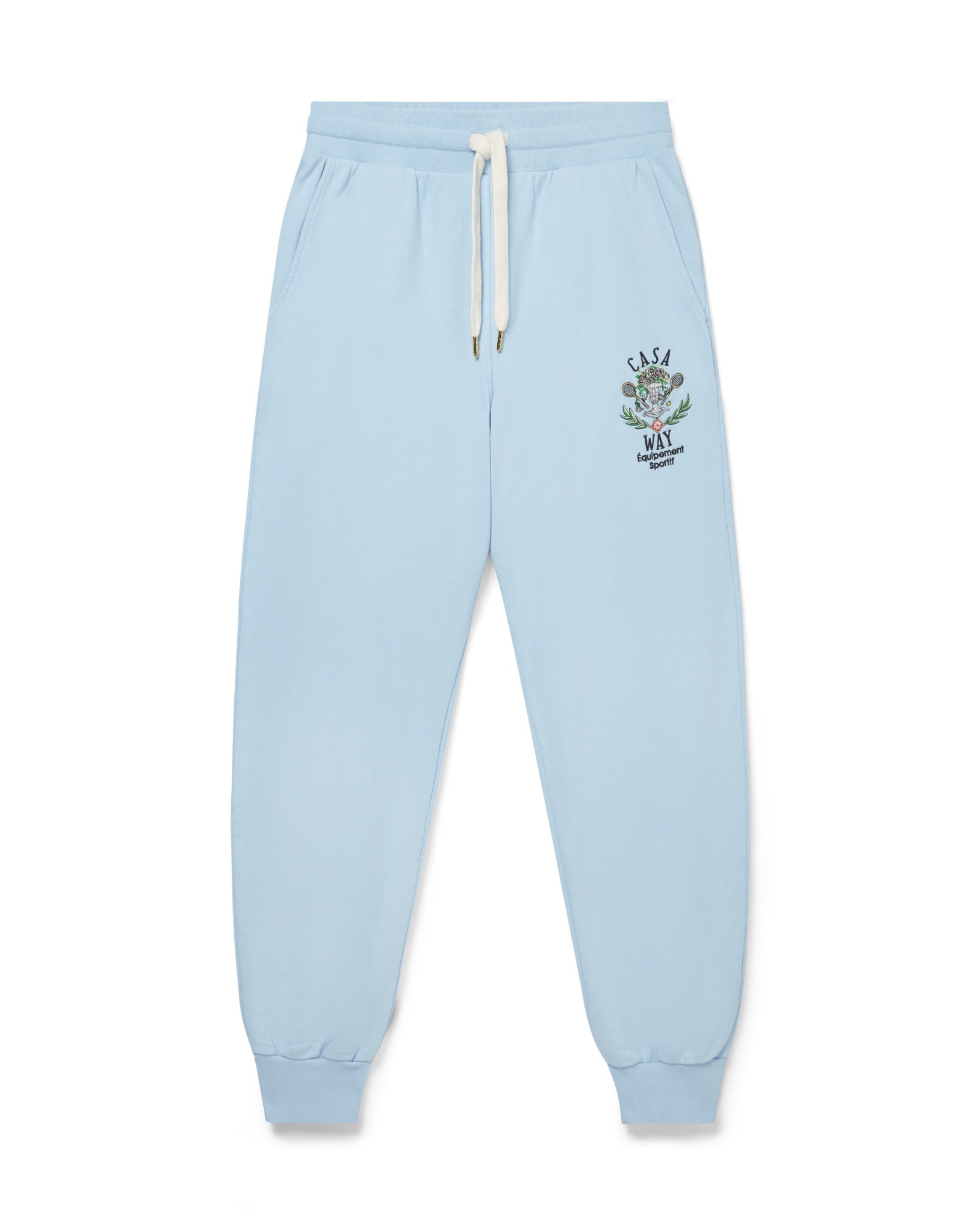 Pale Blue Casa Way Sweatpant - 1