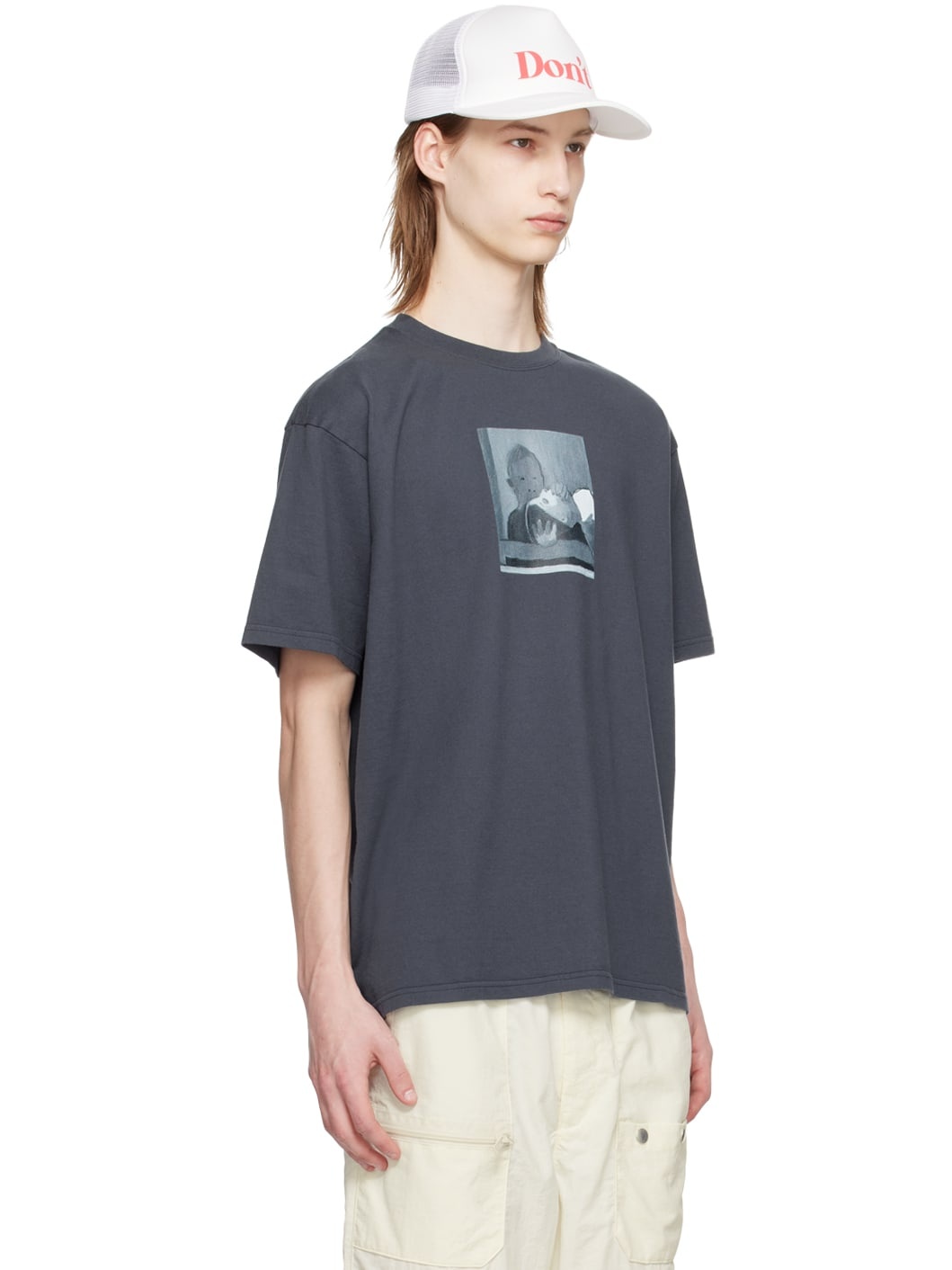 Blue Printed T-Shirt - 2