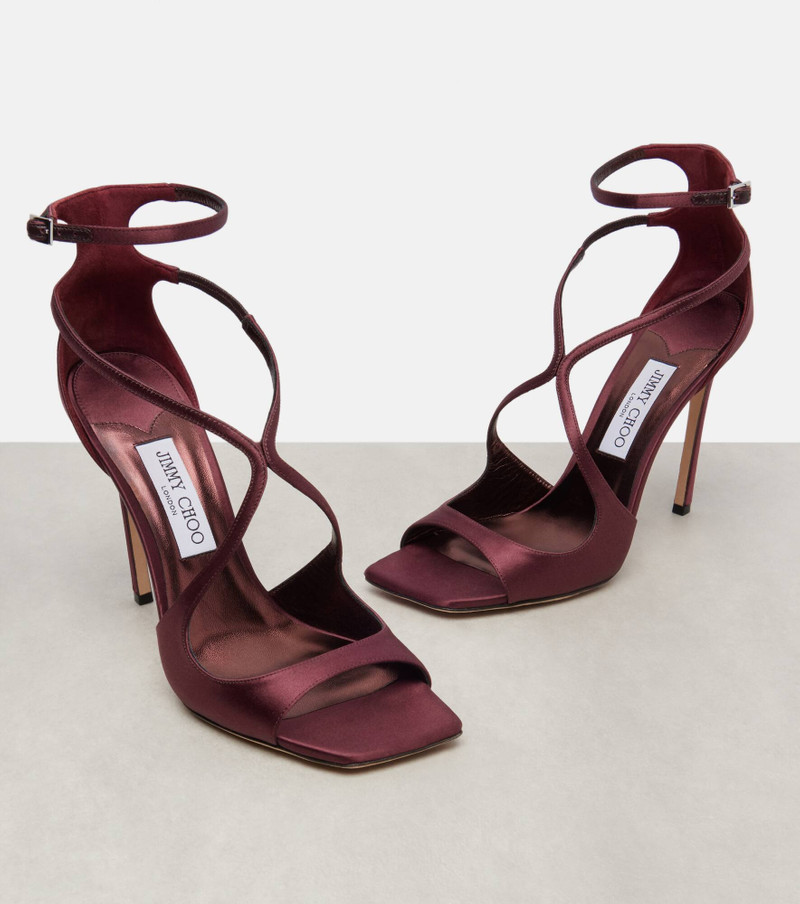 Azia 95 satin sandals 5