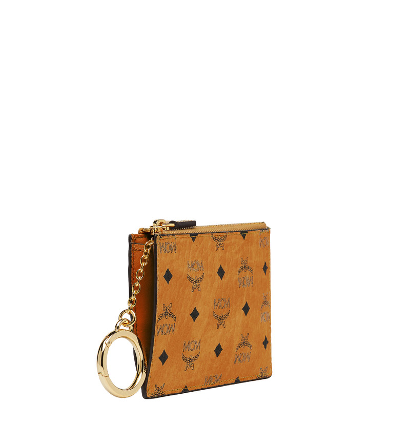 MCM Key Pouch in Visetos Original outlook