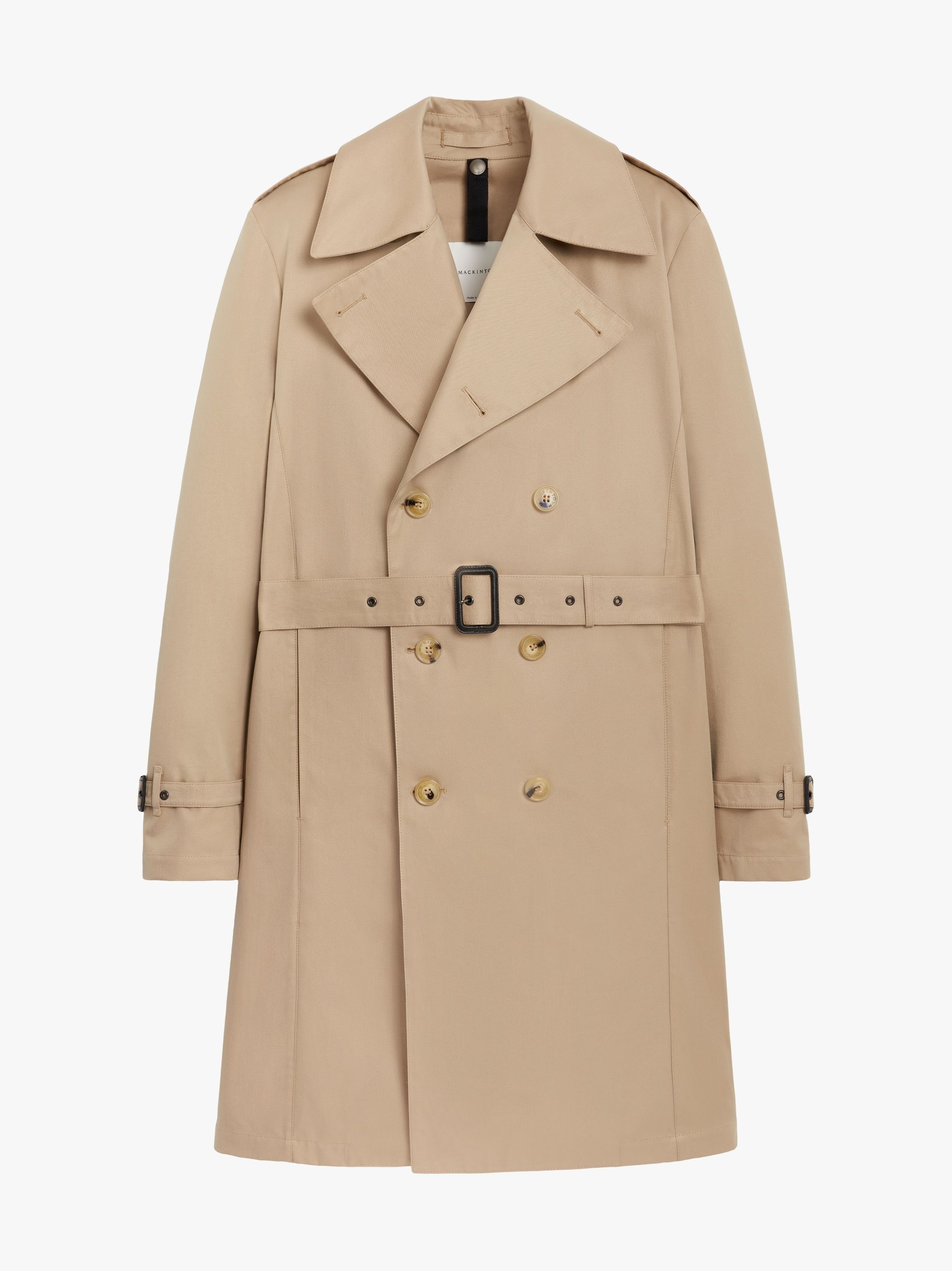 ST ANDREWS HONEY GABARDINE COTTON TRENCH COAT | GMC-101 - 1