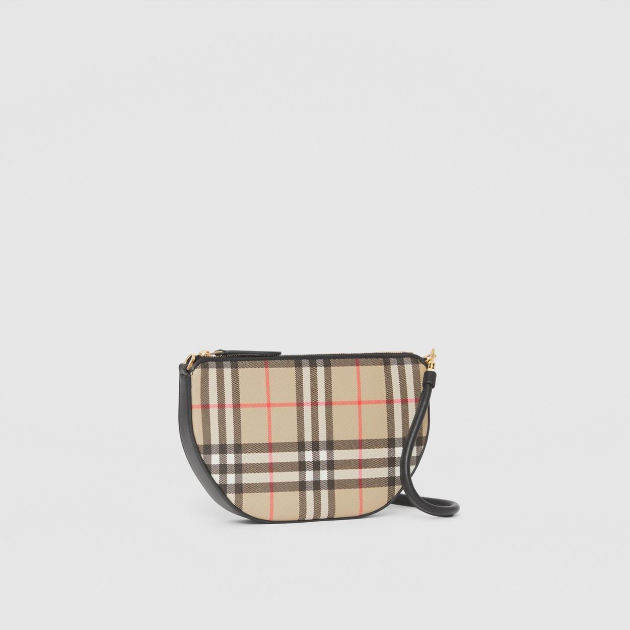 Vintage Check Cotton Olympia Pouch - 7