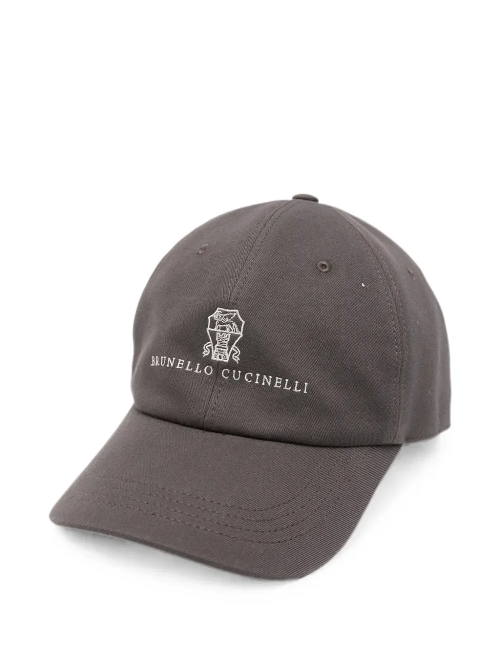 EMBROIDERED-LOGO BASEBALL CAP - 1