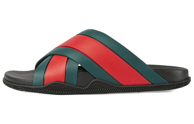 Gucci Rubber Slide 'Green Red' 630326-J8700-8460 - 2