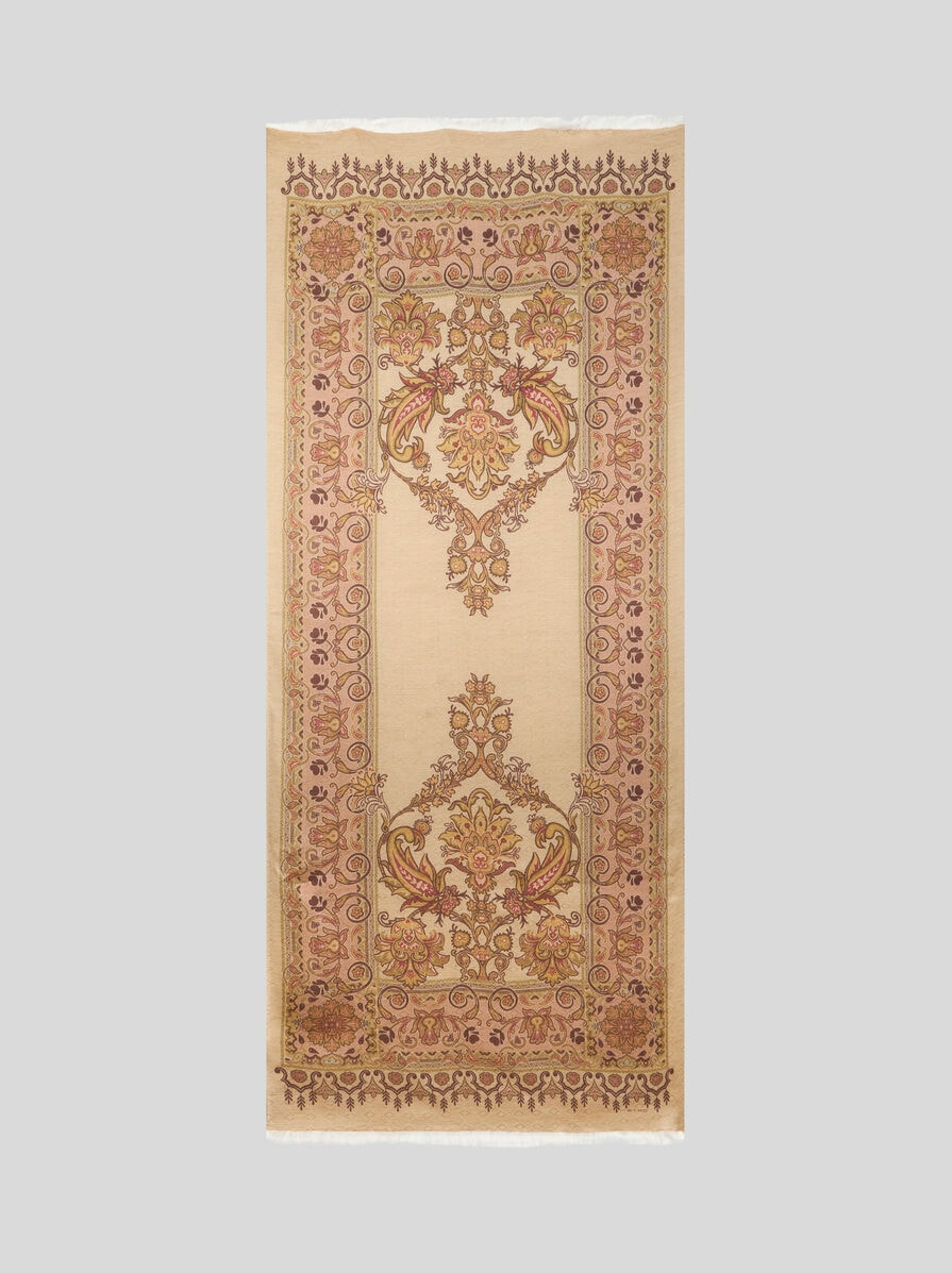 COTTON-BLEND JACQUARD SCARF - 2