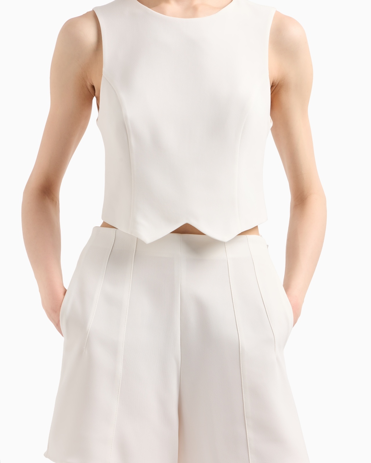 ICON TRIACETATE FABRIC TOP - 5