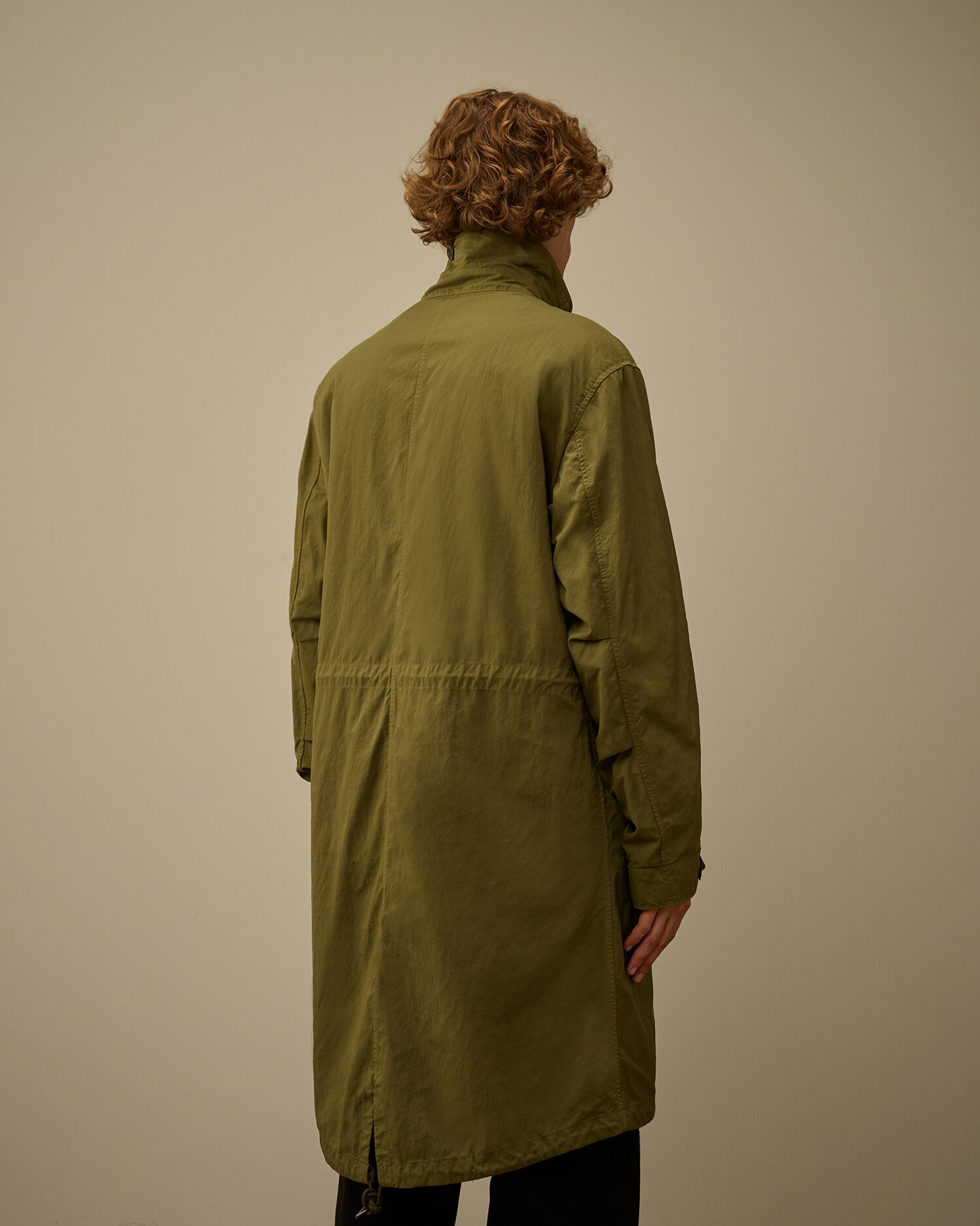 Twill Fishtail Padded Coat - 4