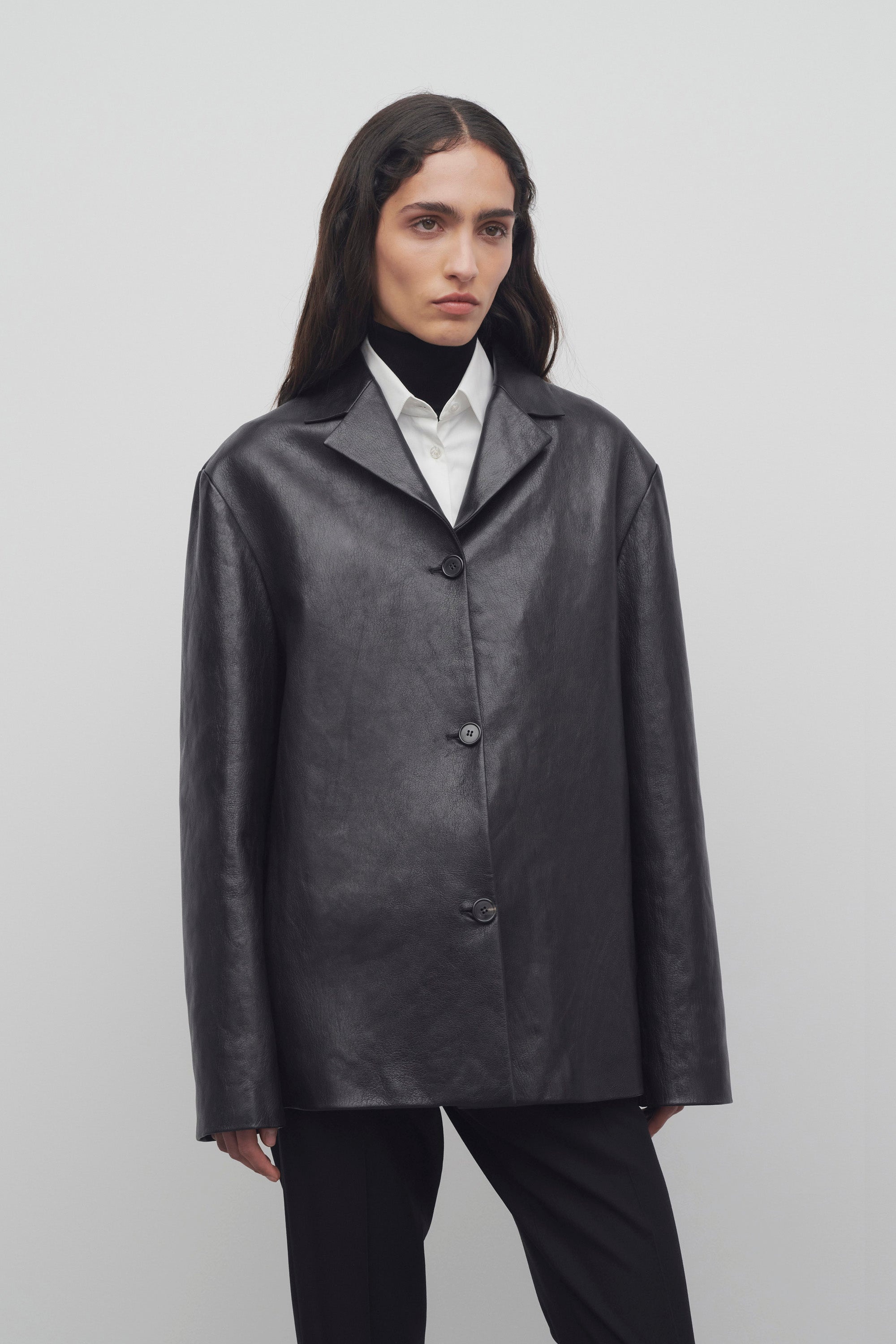 Fabian Jacket in Leather - 3