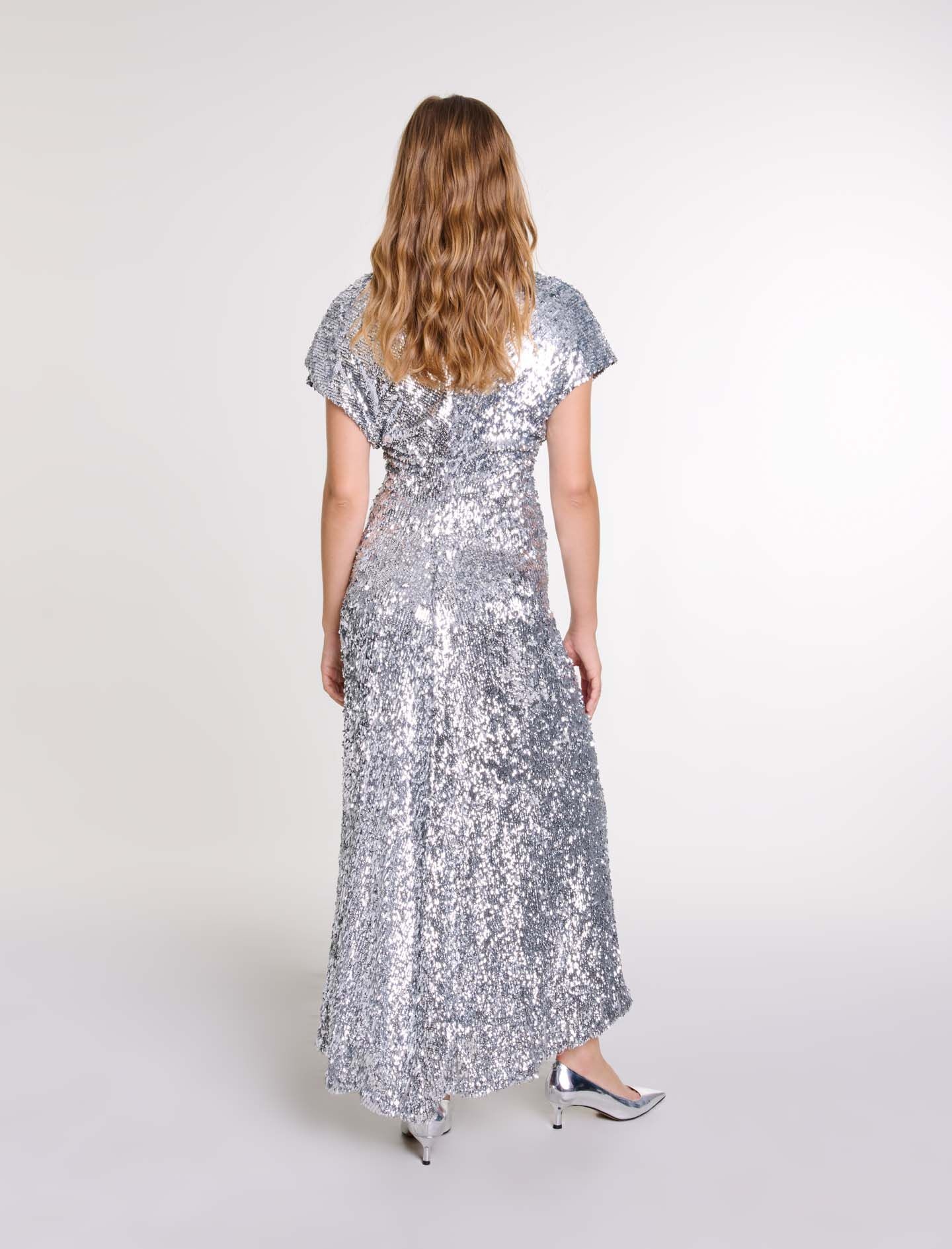 Sequin maxi dress - 4