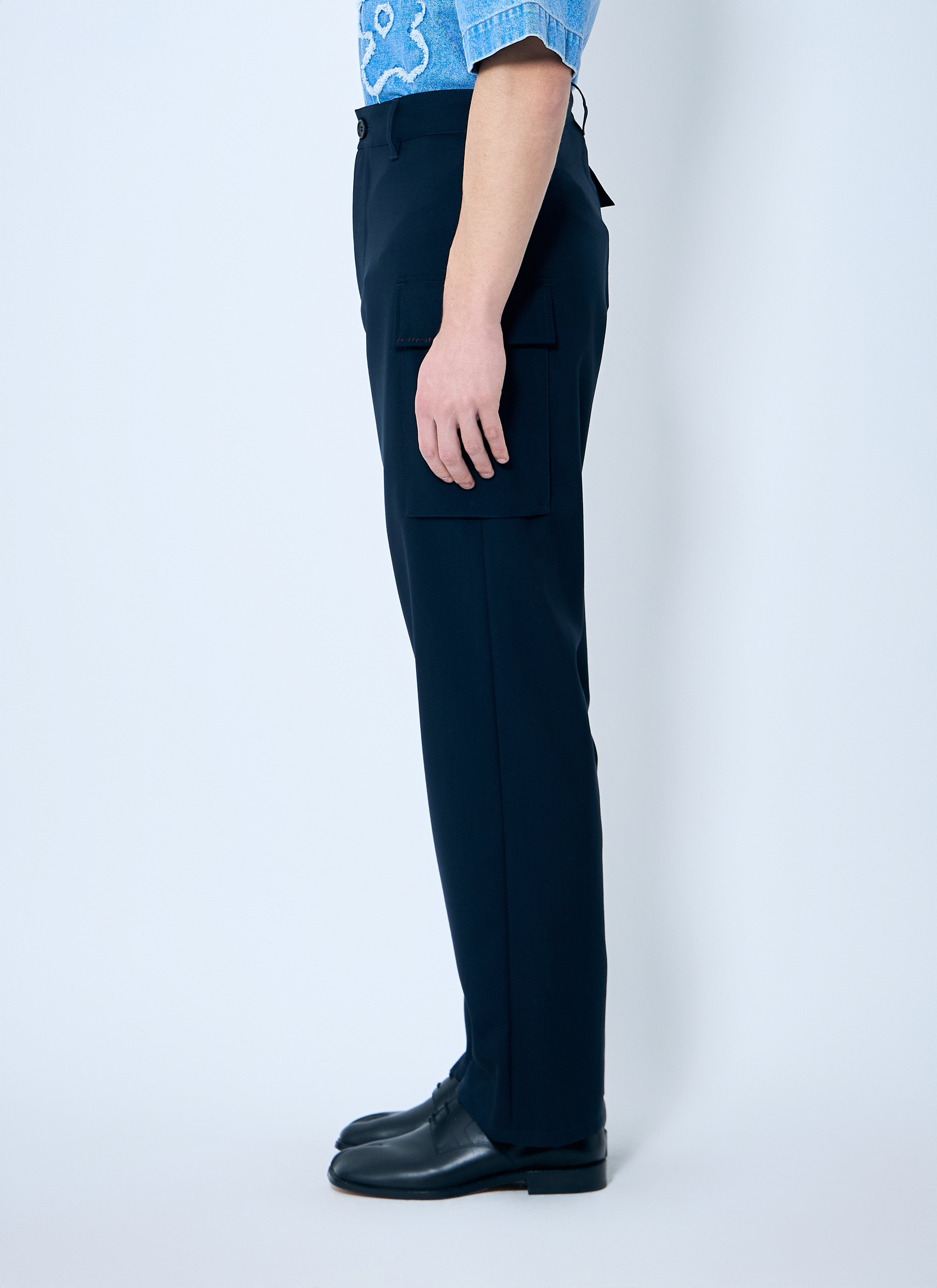 Marni Men Lightweight Wool Pants - 3