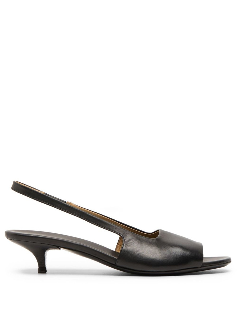 leather slingback sandals 1
