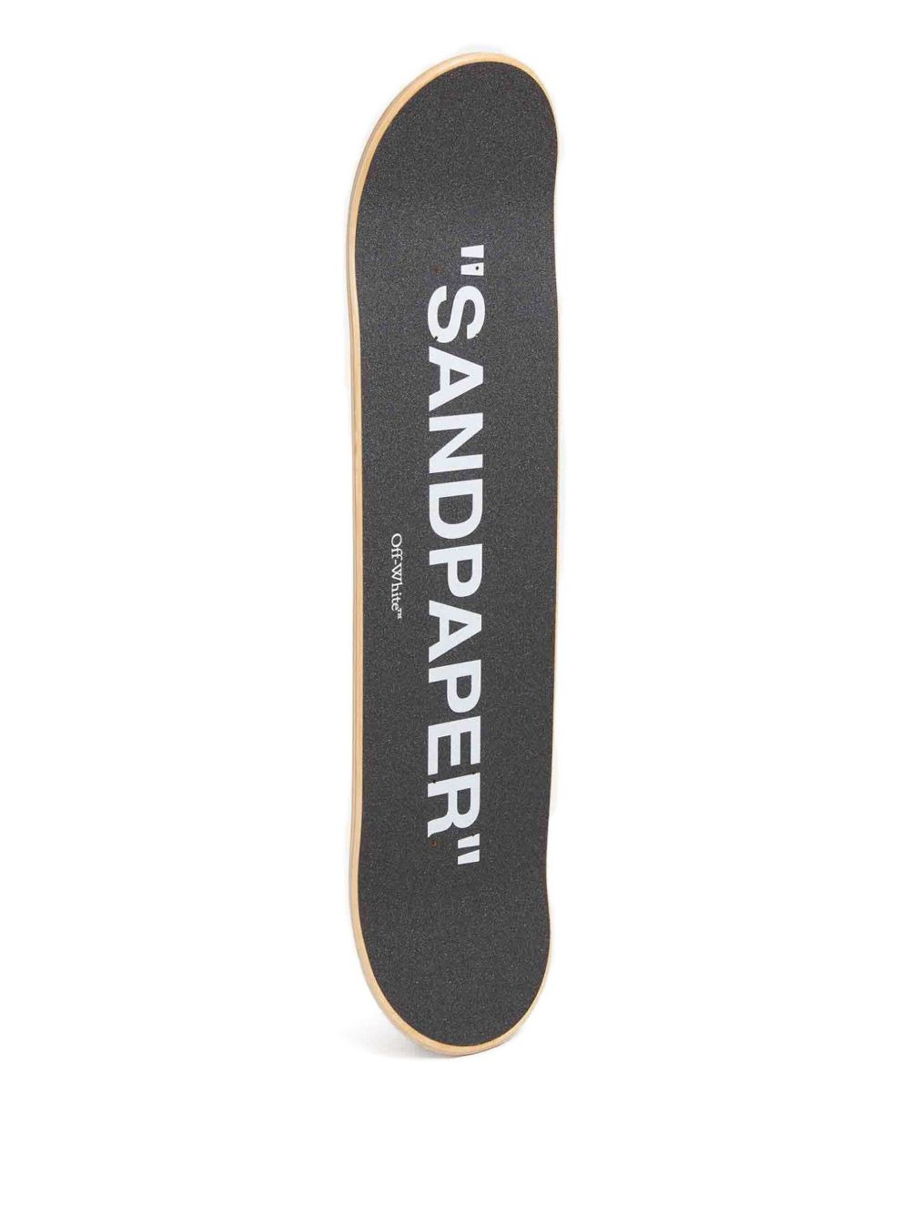 Sandpaper-print skateboard - 3