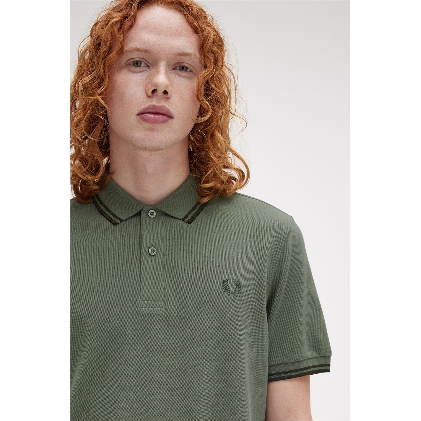 SHORT SLEEVE TWIN TIPPED POLO SHIRT - 2