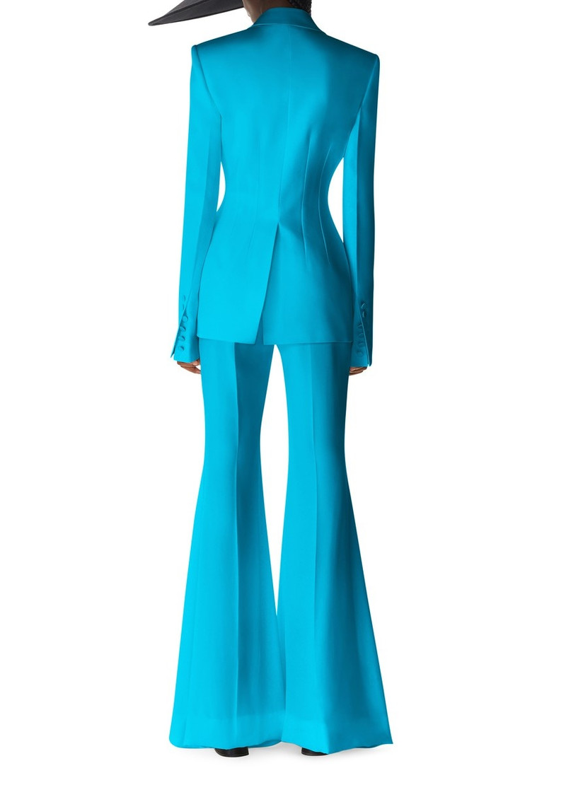 high-waisted flared trousers 3