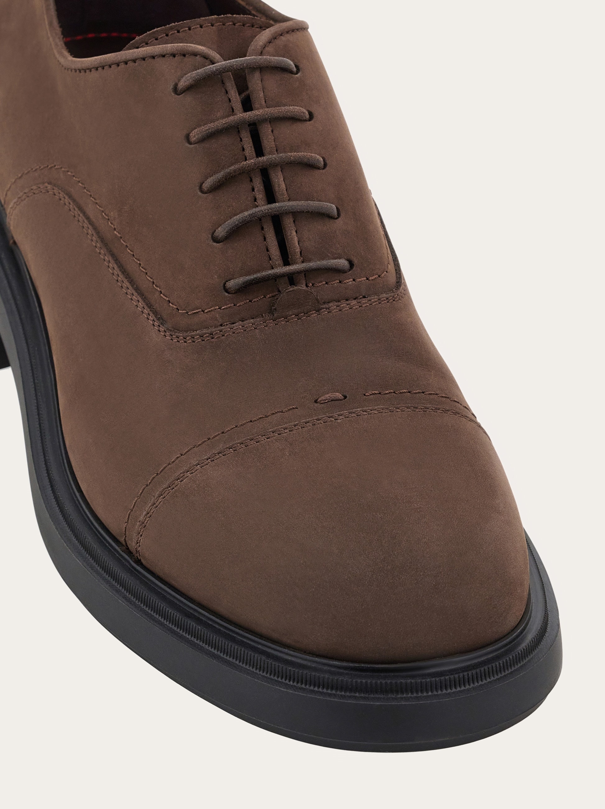 Oxford with toe cap - 6