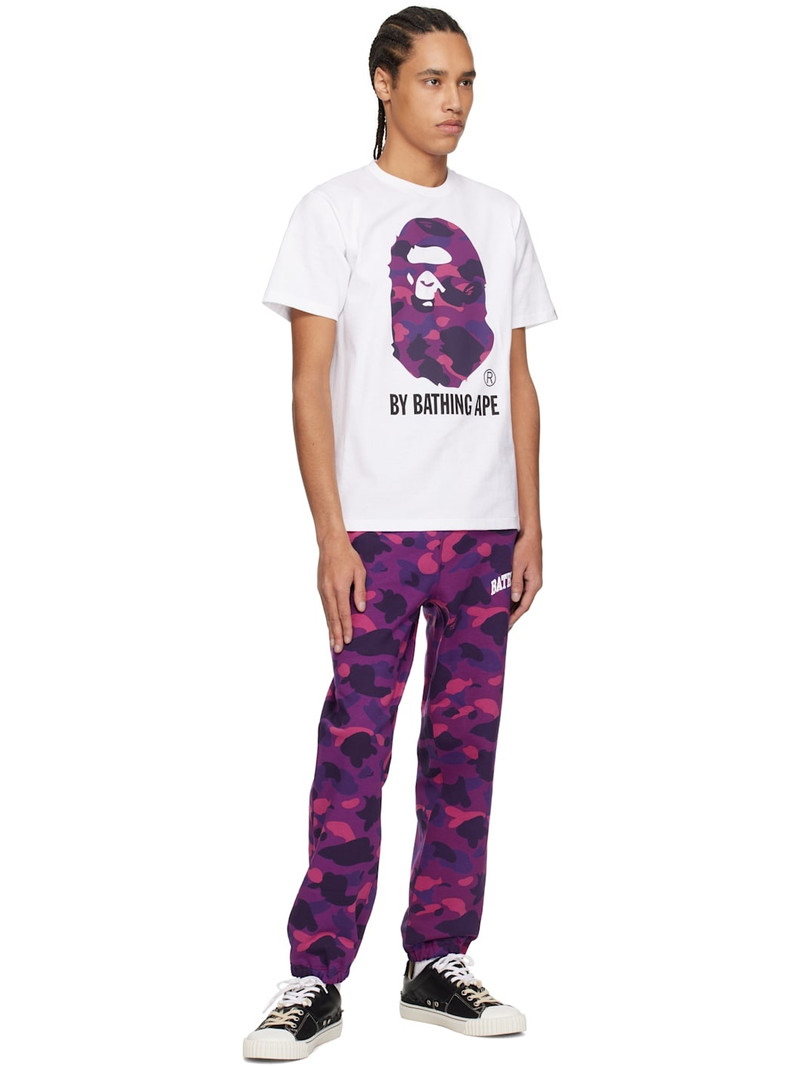 A BATHING APE® White Color Camo 'By Bathing Ape' T-shirt outlook