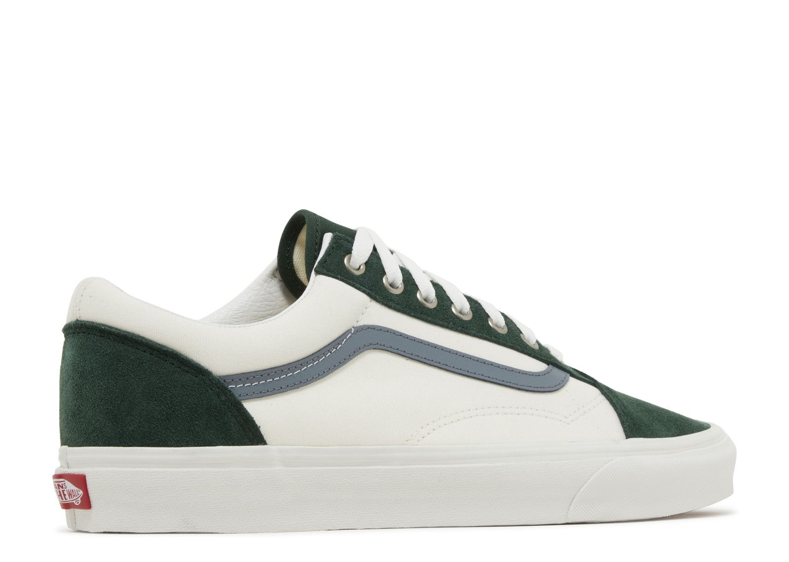 OLD SKOOL 'VARSITY CANVAS - GREEN' - 3