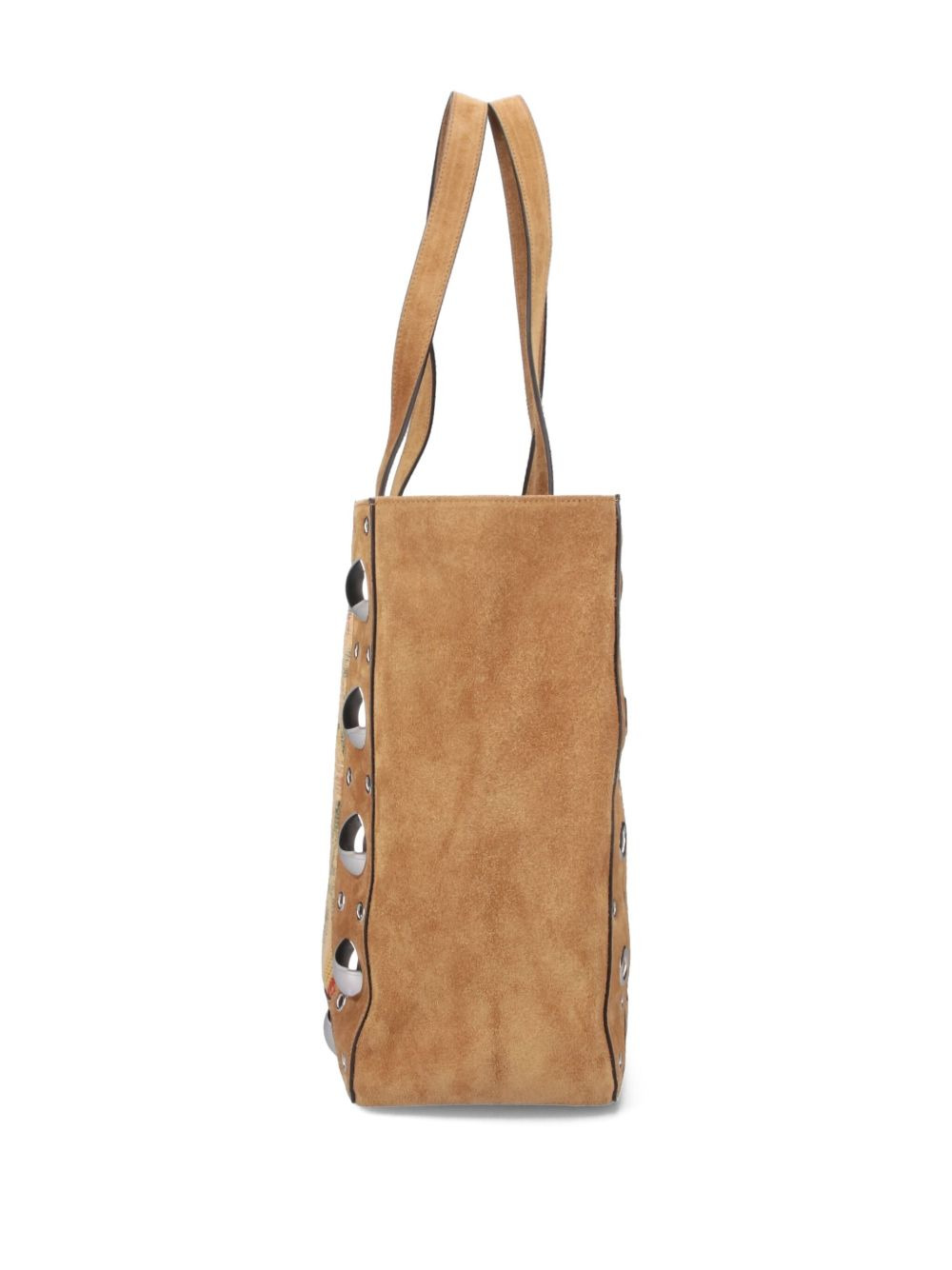 Nellcôte floral-pattern studded tote bag - 5