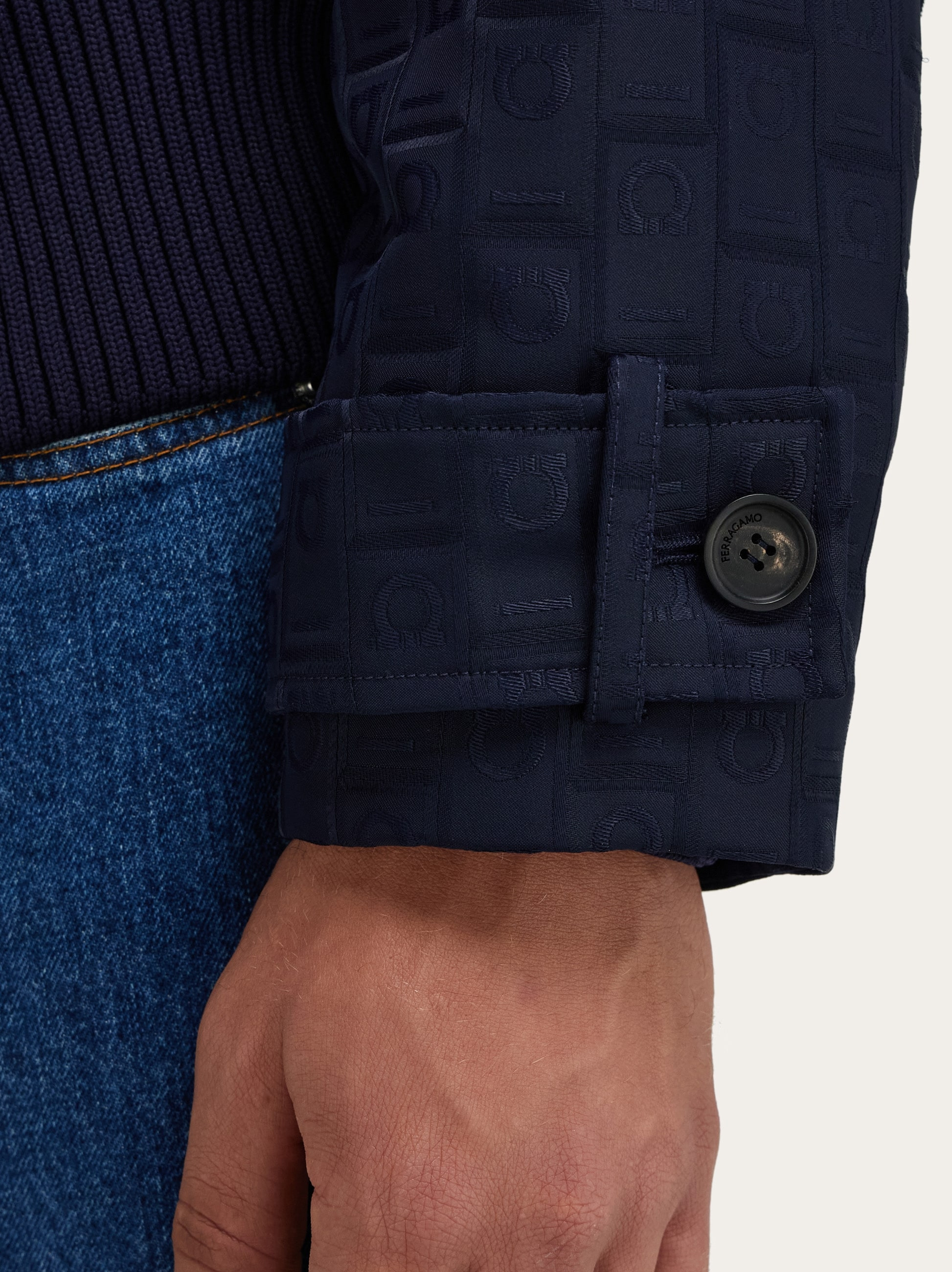 Blouson in Monogram nylon - 7