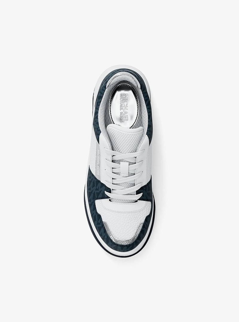 Lexi Mixed-Media Sneaker 5